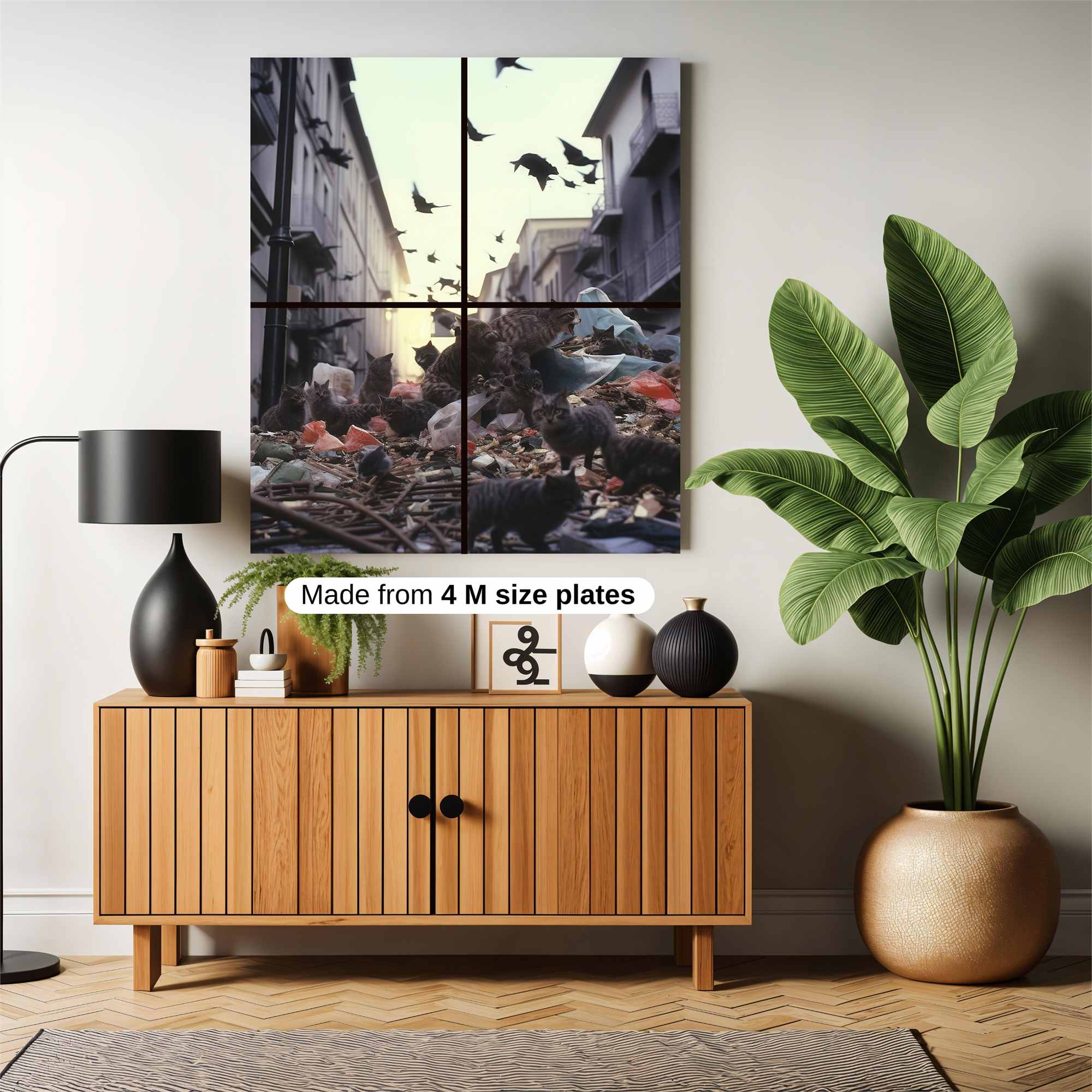 Cats Chaos Safe Wall Magnetic / M