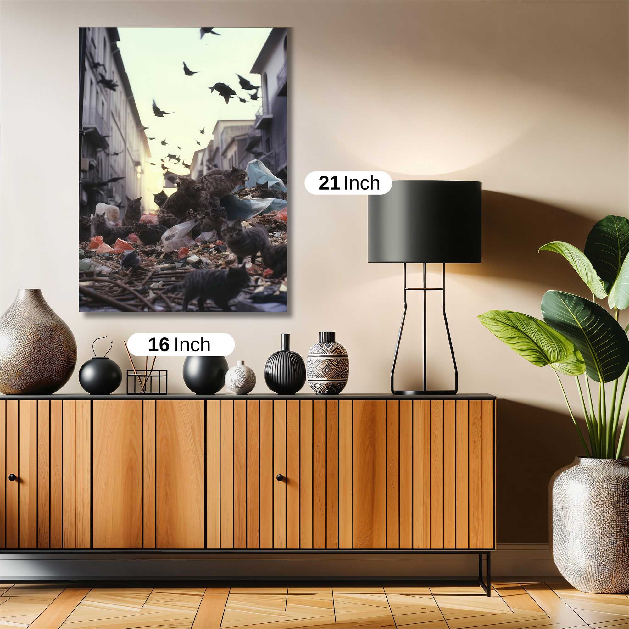 Cats Chaos Safe Wall Magnetic / M