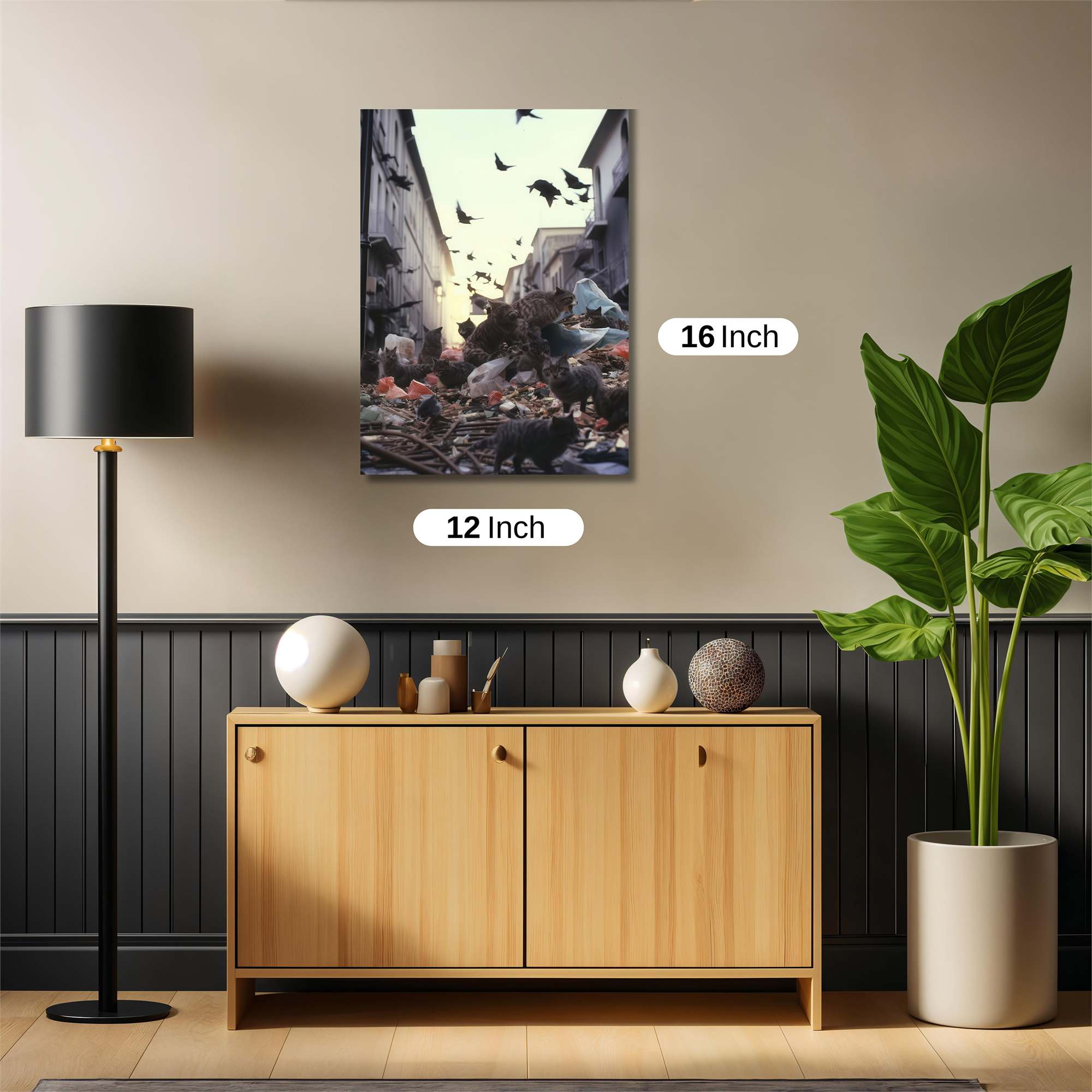 Cats Chaos Safe Wall Magnetic / M