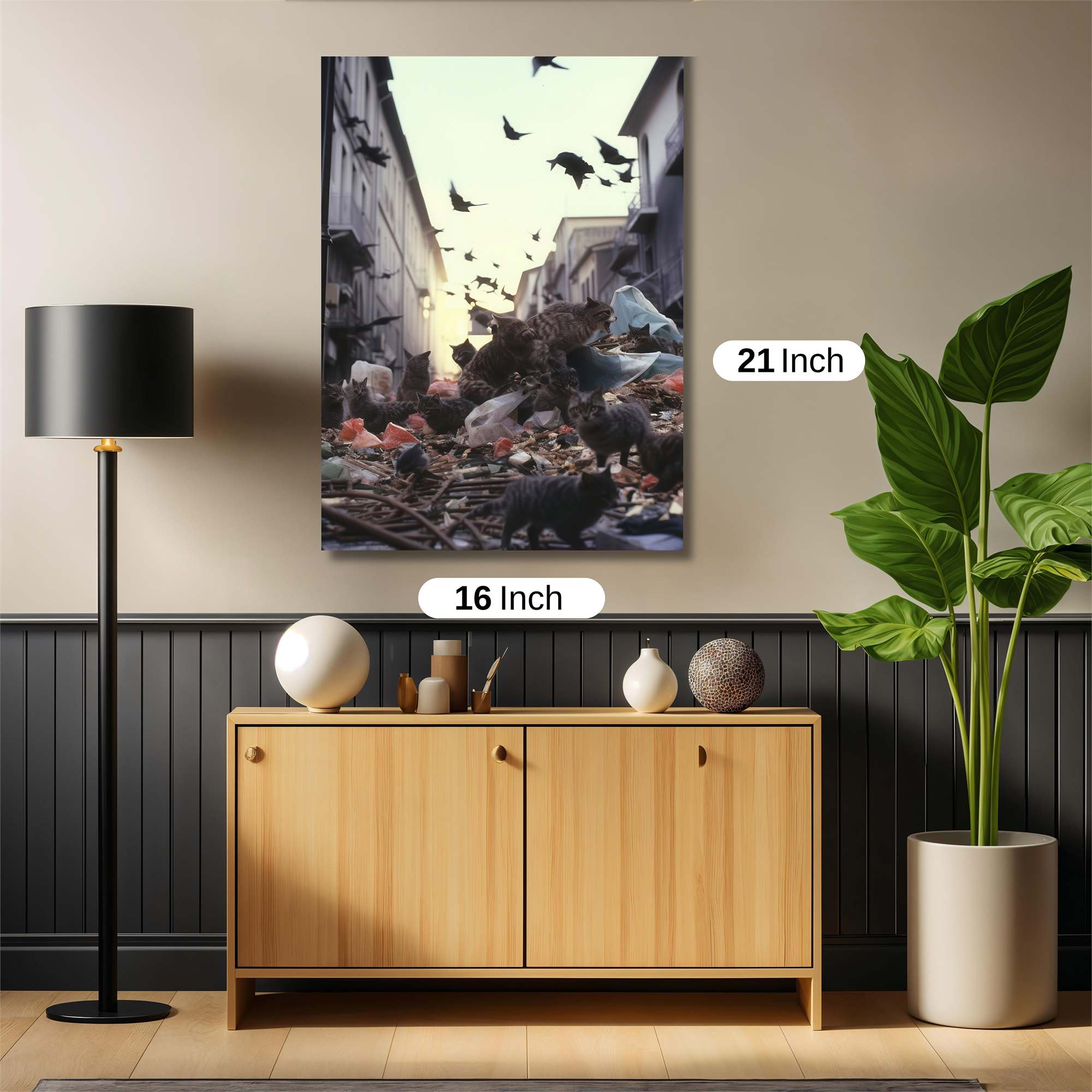 Cats Chaos Safe Wall Magnetic / M