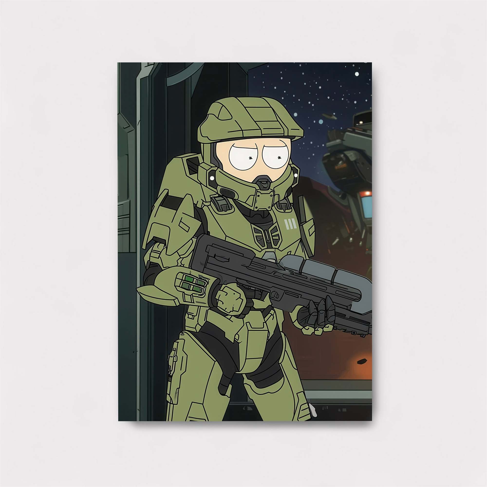MasterChief Animated Safe Wall Magnetic / M