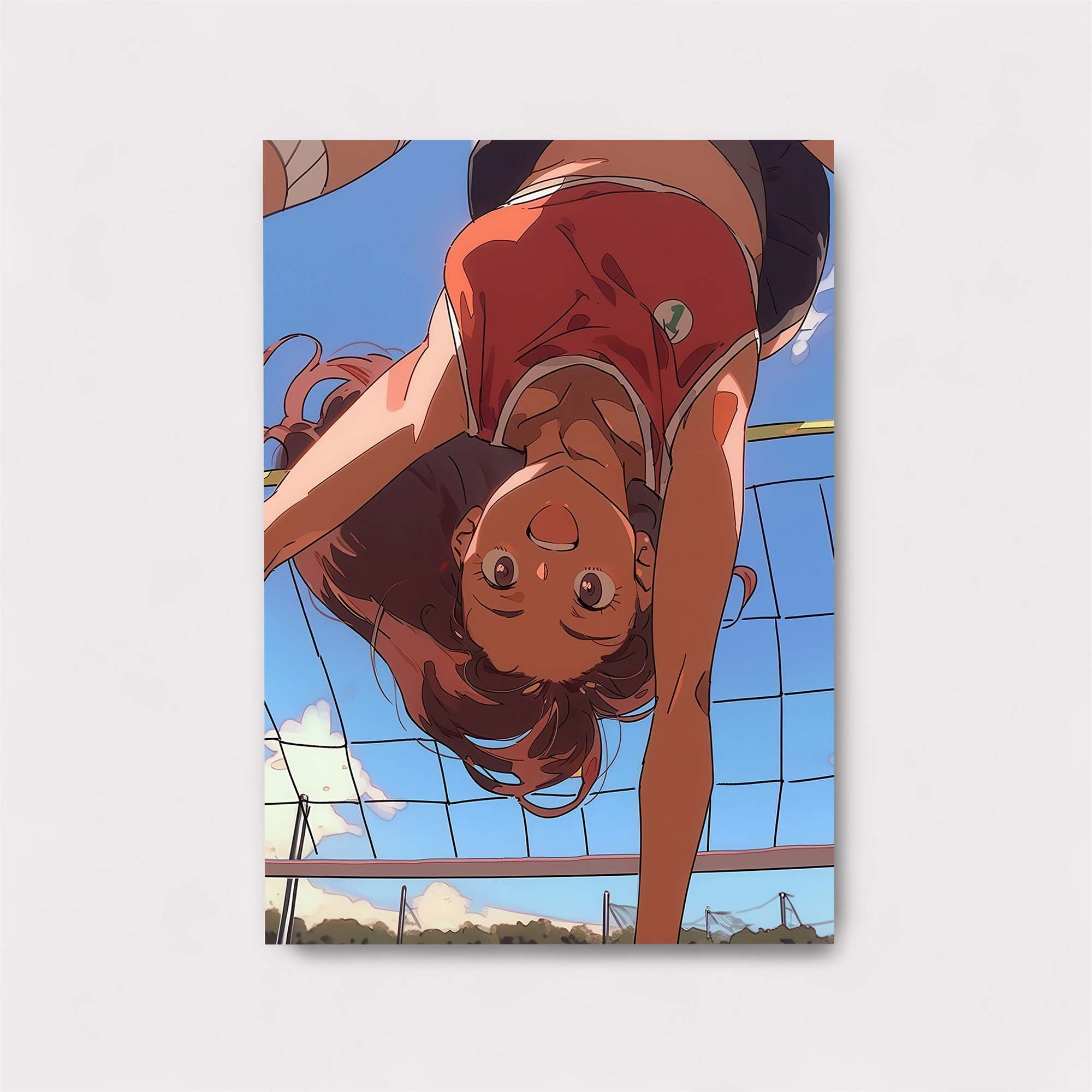 Volleyball Elated Safe Wall Magnetic / M