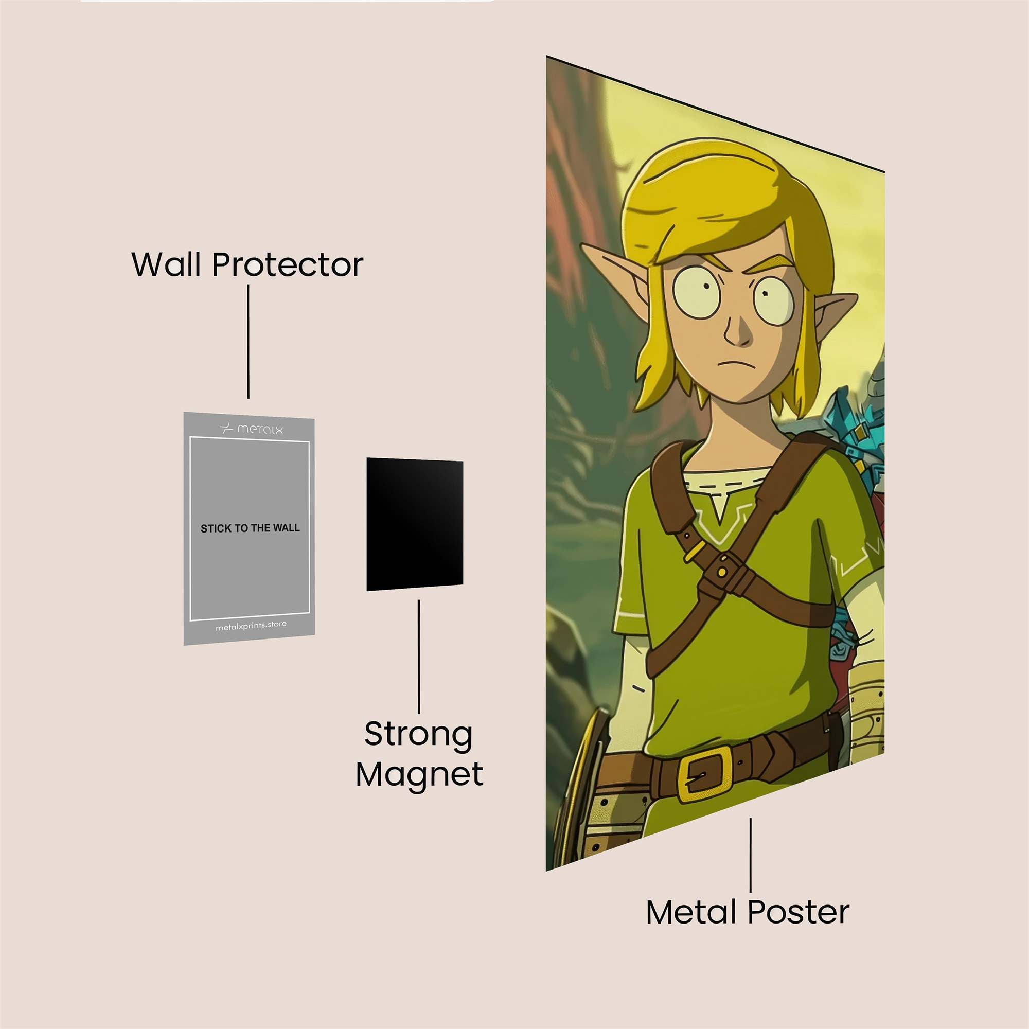 Link Perplexed Safe Wall Magnetic / M