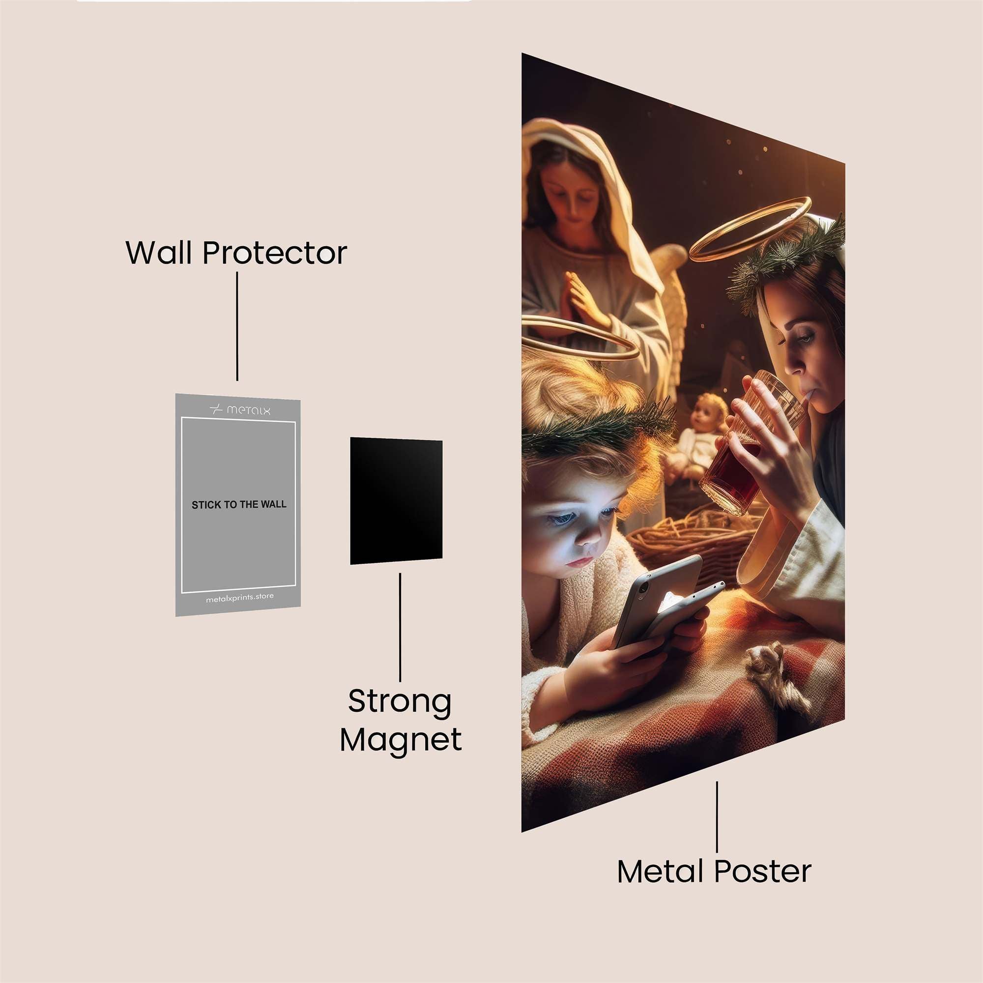 Divine Connection Safe Wall Magnetic / M