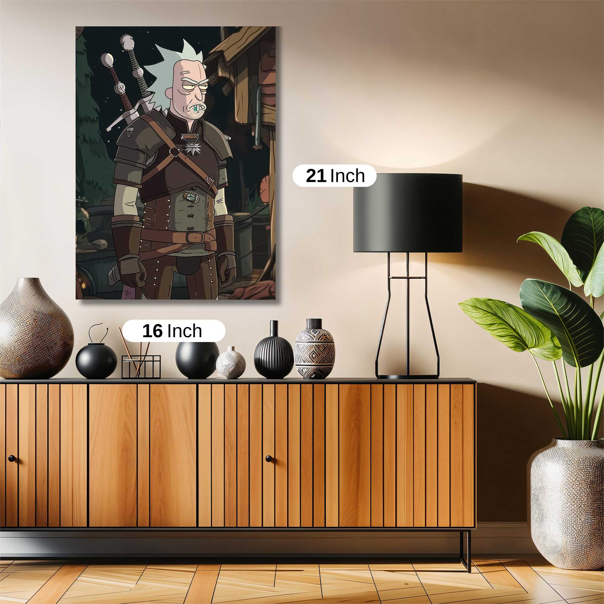 Witcher Weary Safe Wall Magnetic / M