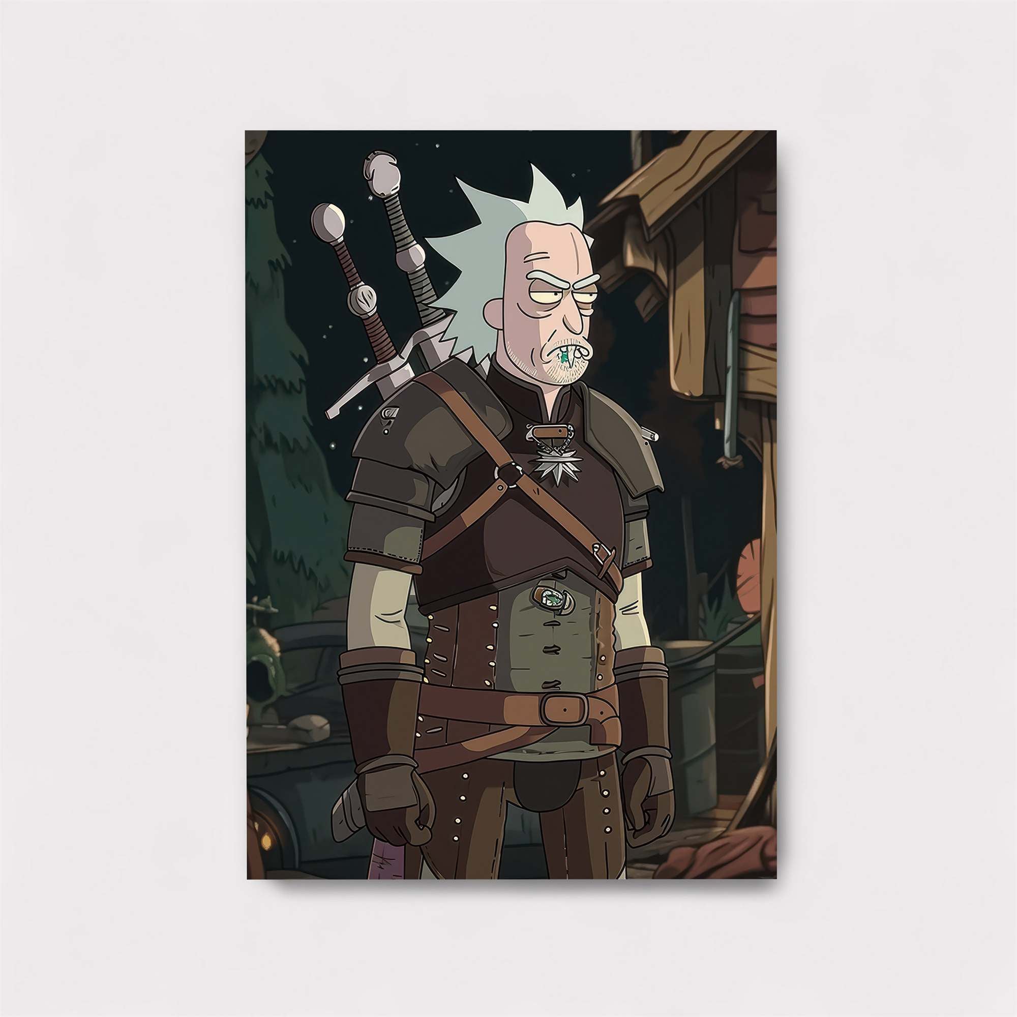 Witcher Weary Safe Wall Magnetic / M