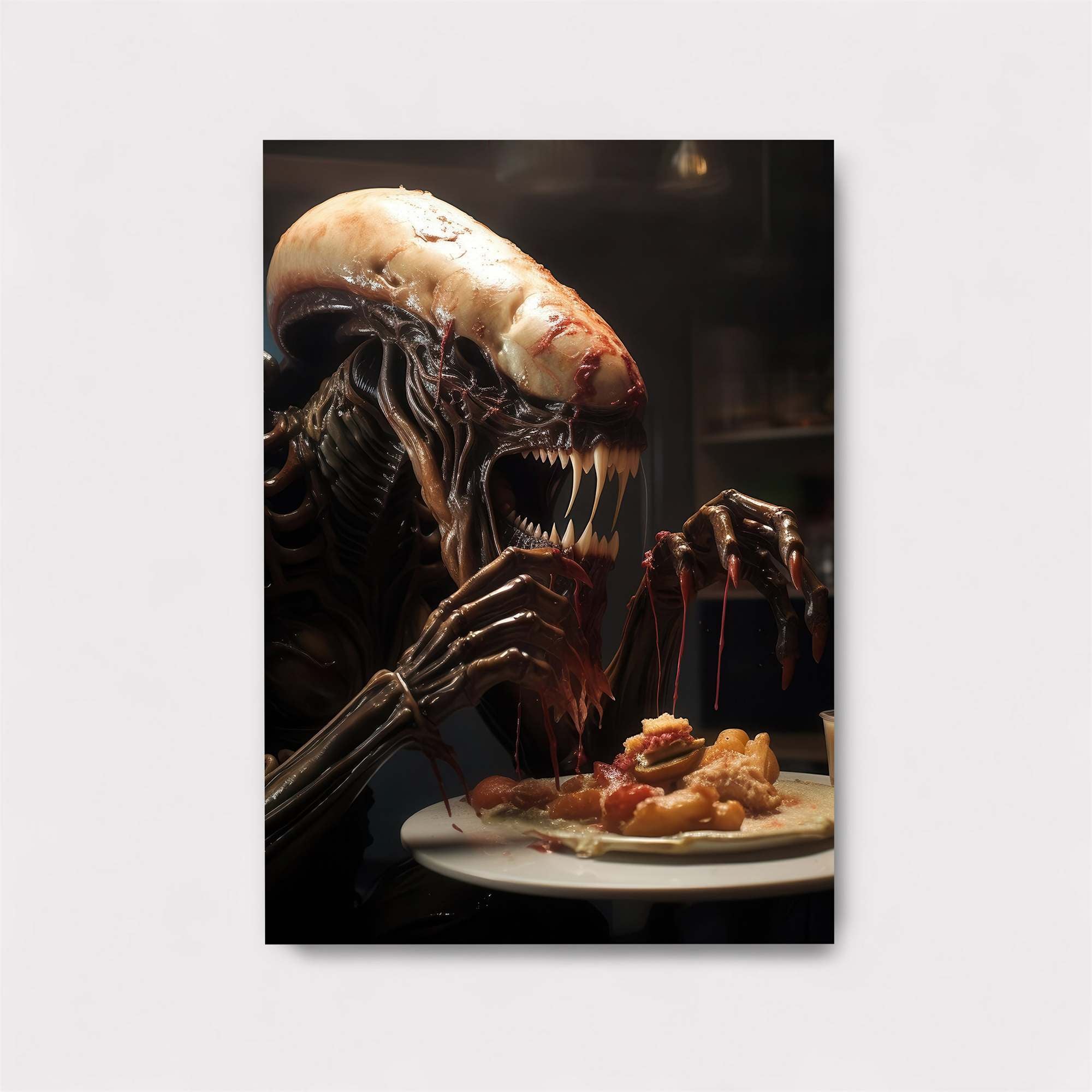 Xenomorph Feasting Safe Wall Magnetic / M