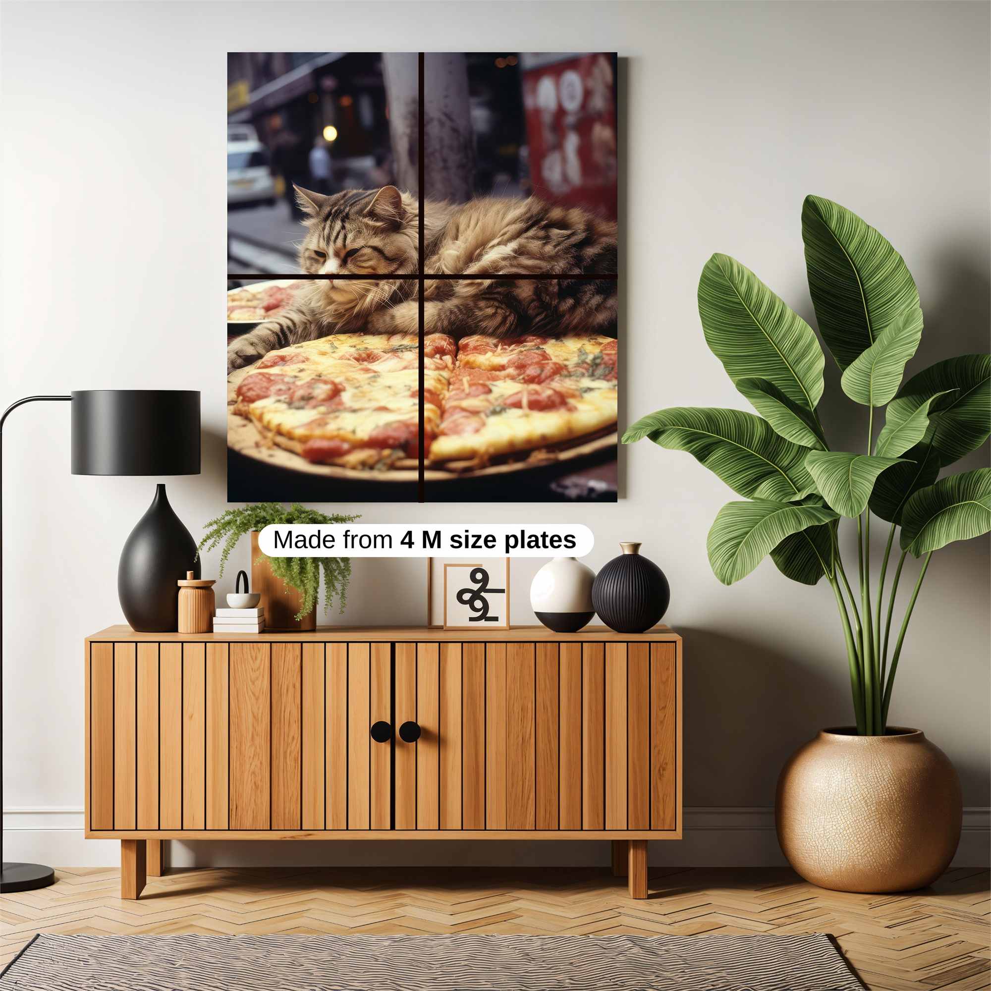 Pizza Bliss Safe Wall Magnetic / M