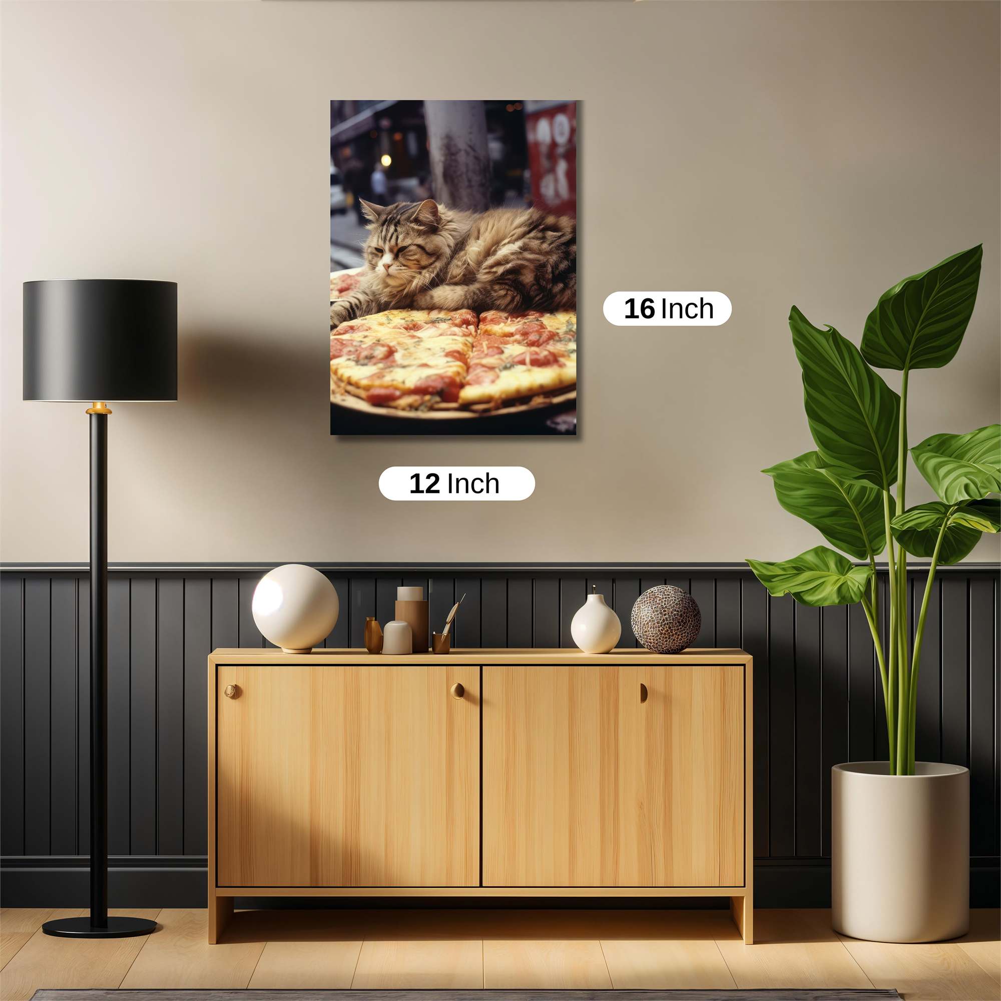 Pizza Bliss Safe Wall Magnetic / M