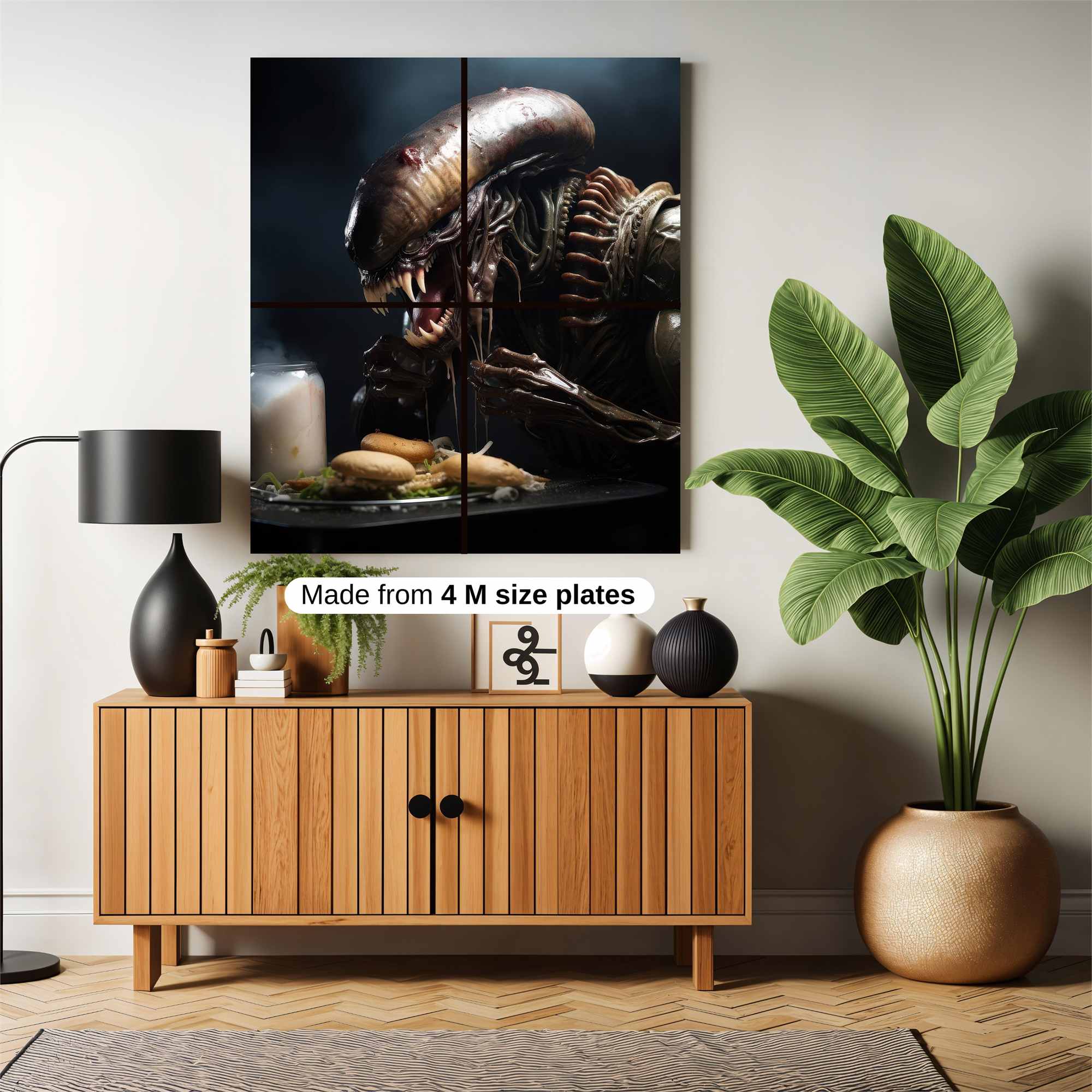 Xenomorph Dining Safe Wall Magnetic / M