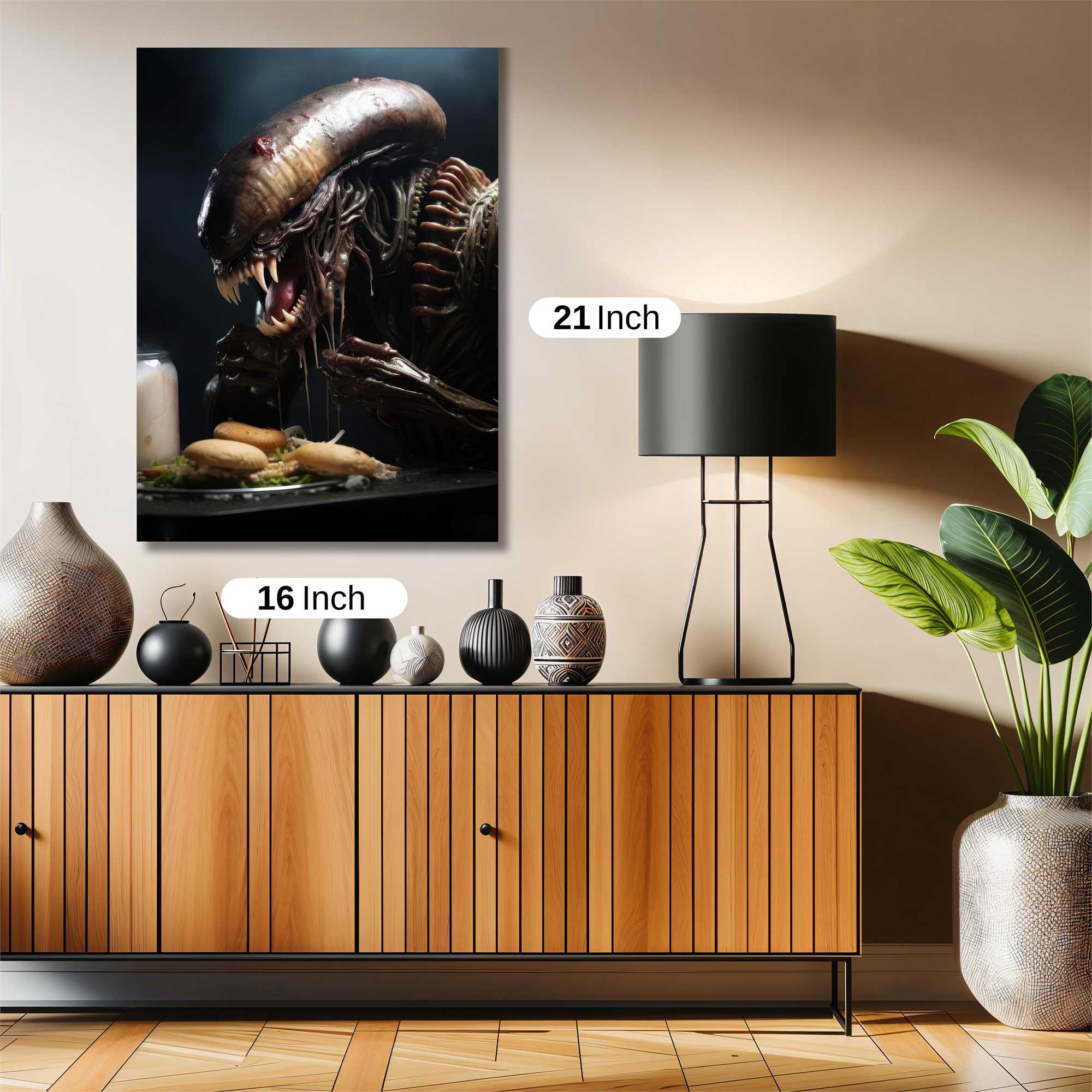 Xenomorph Dining Safe Wall Magnetic / M
