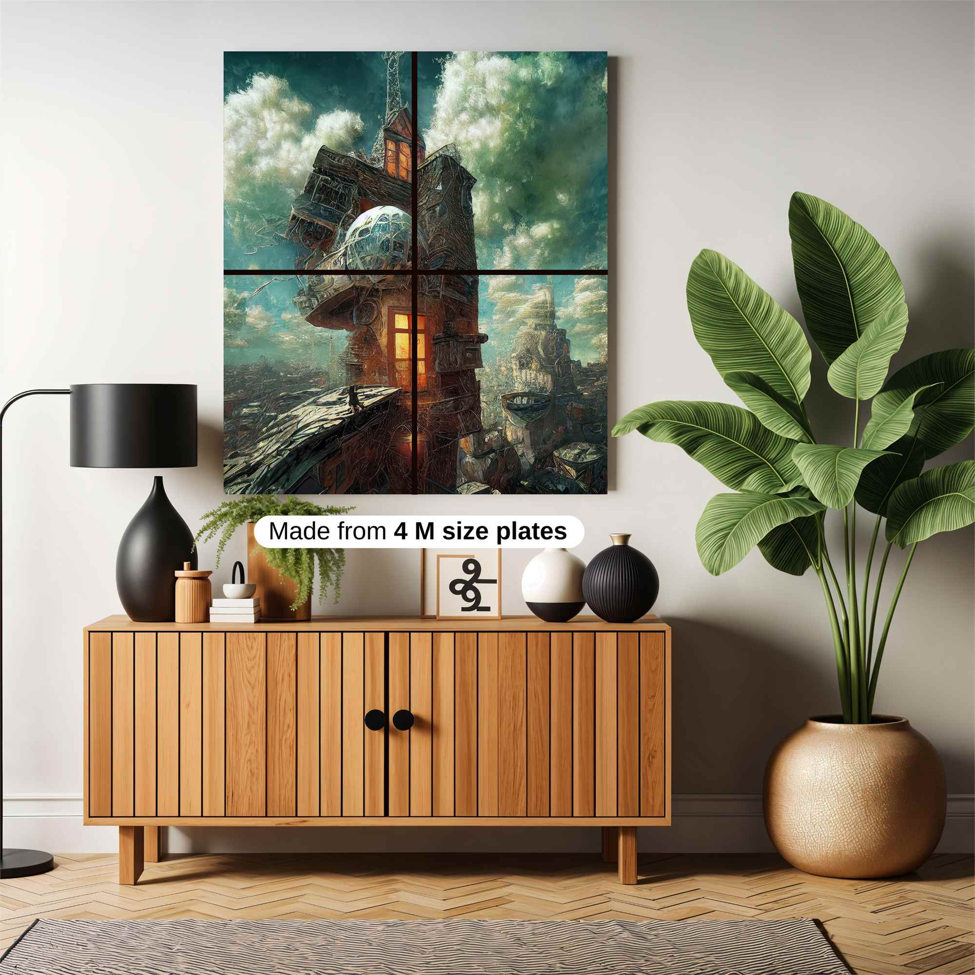 Steampunk Serenity Safe Wall Magnetic / M