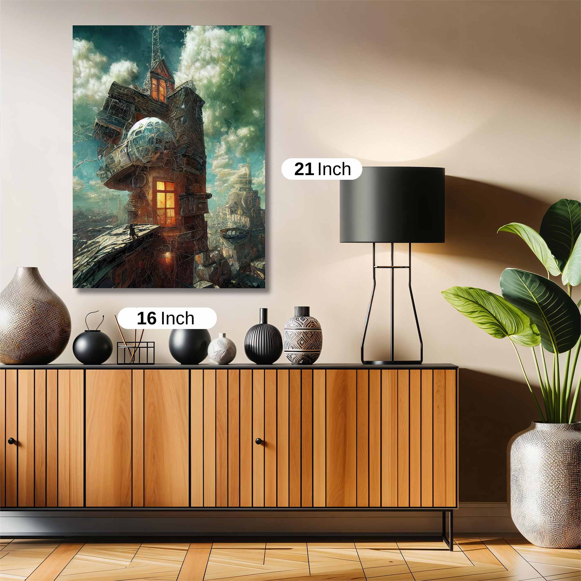 Steampunk Serenity Safe Wall Magnetic / M