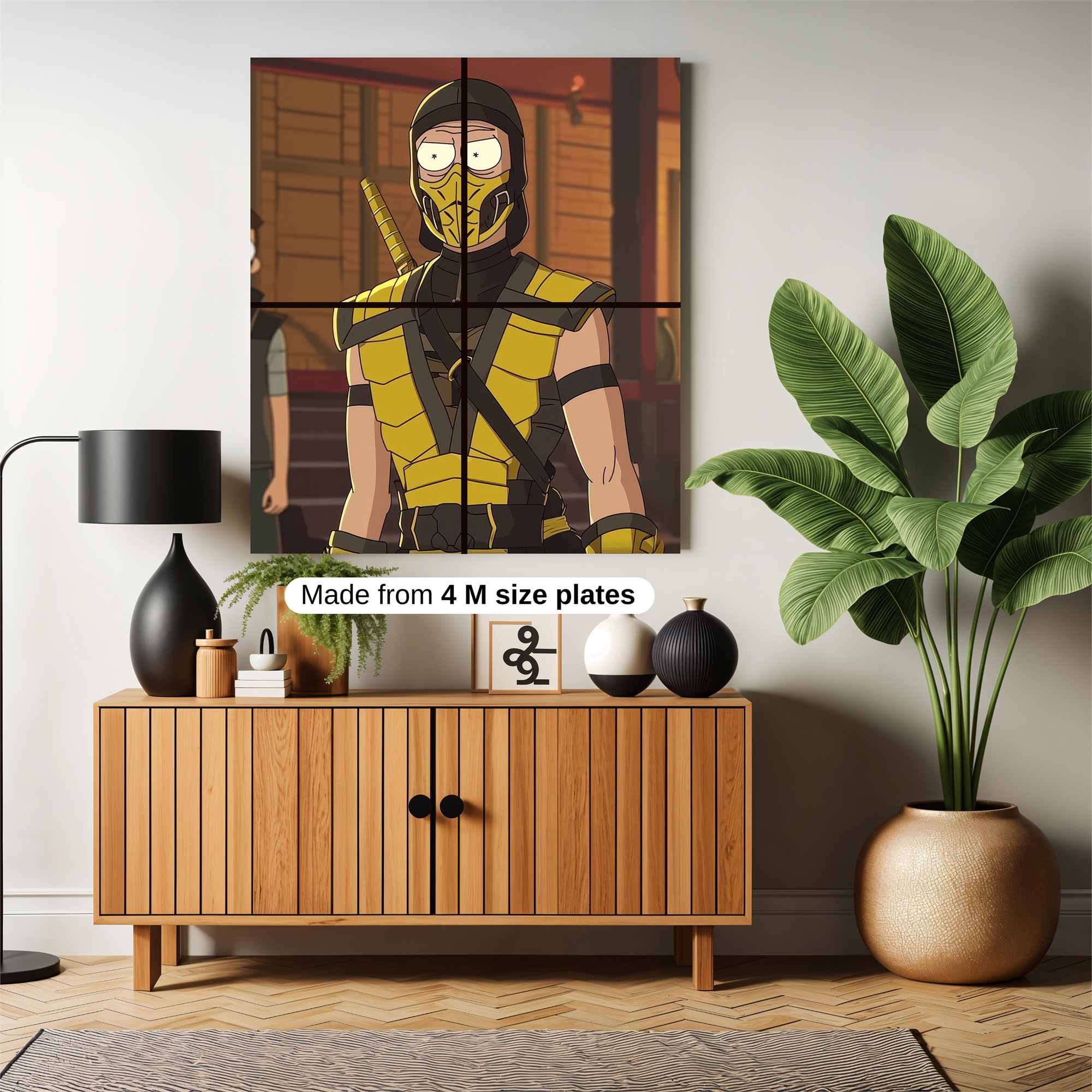 Scorpion Surprised Safe Wall Magnetic / M