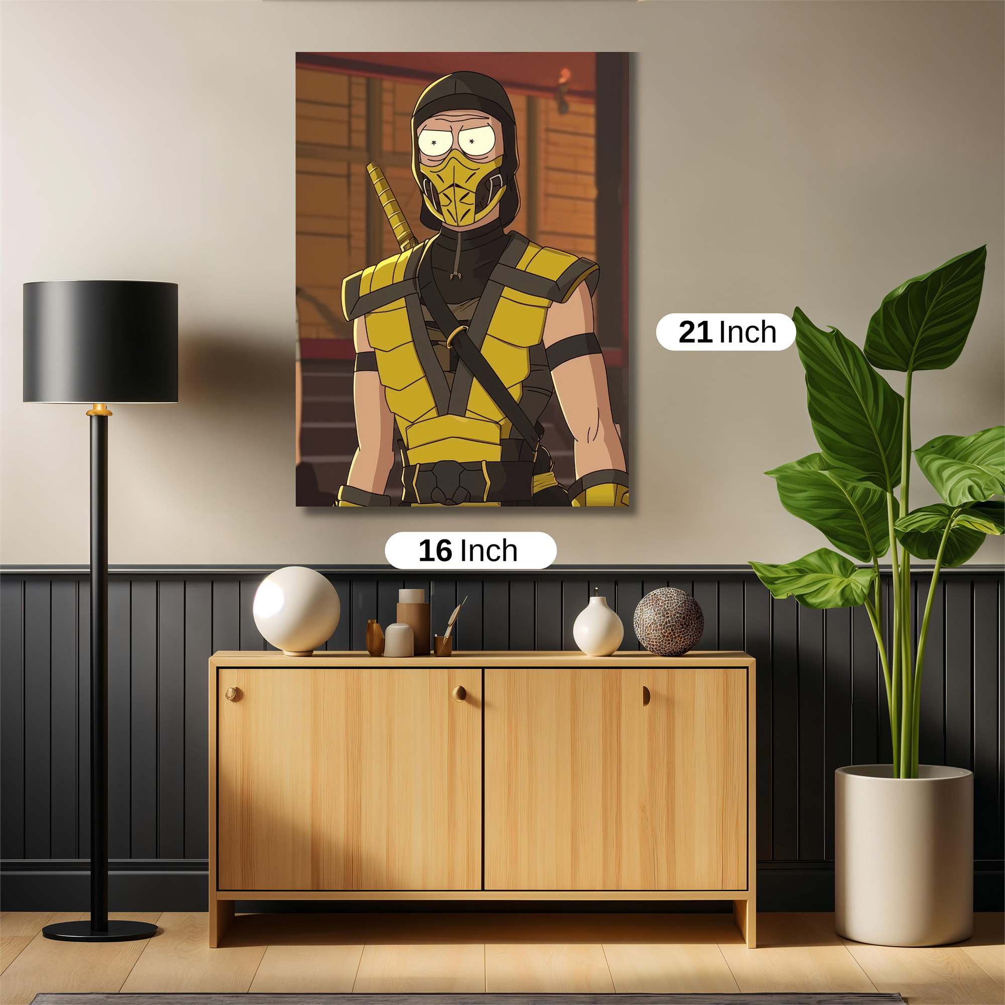 Scorpion Surprised Safe Wall Magnetic / M
