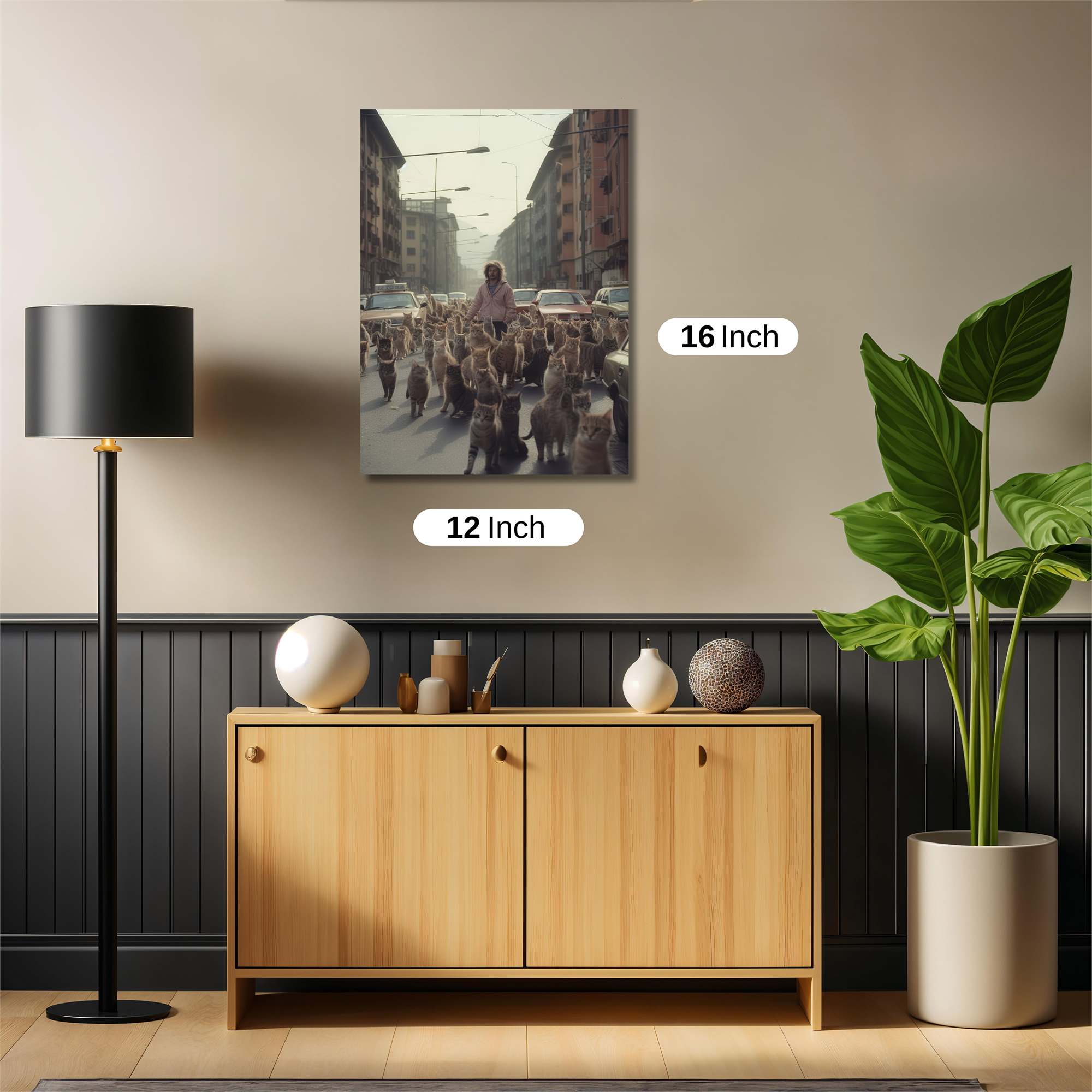 Cat Chaos Safe Wall Magnetic / M