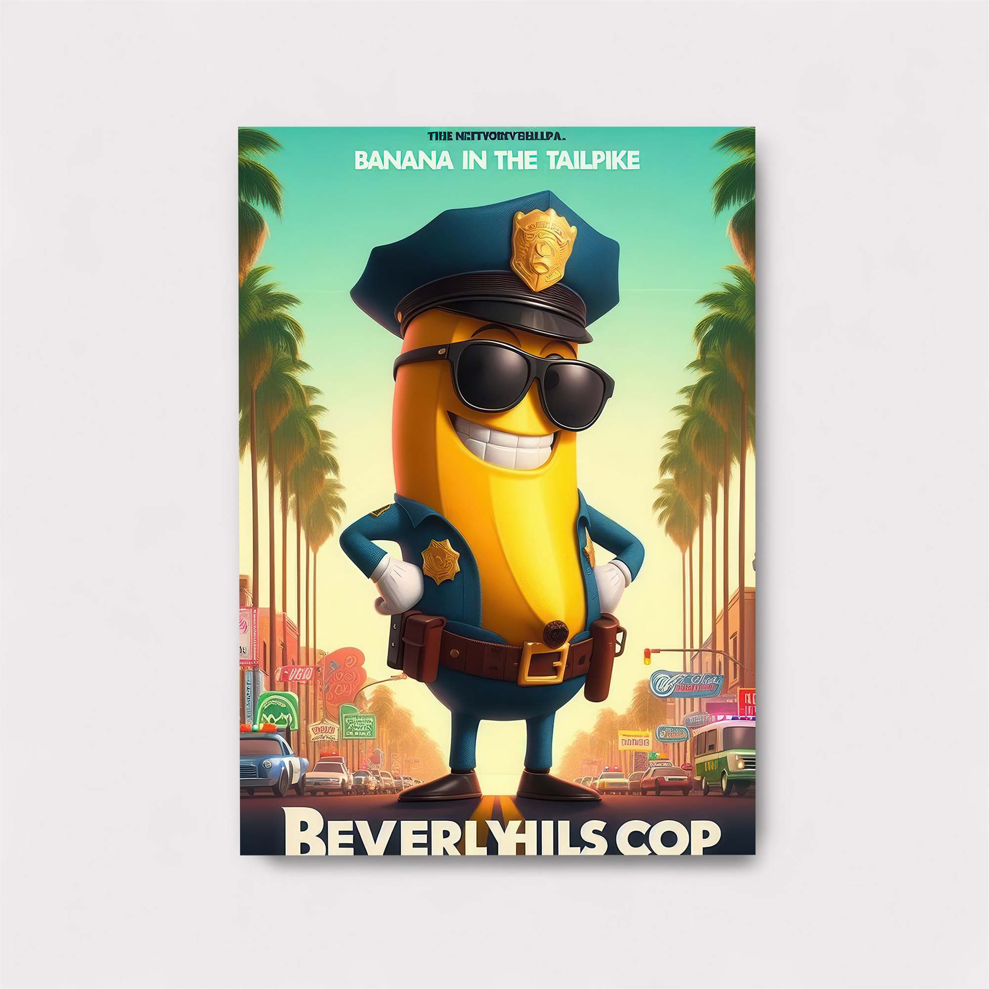 Banana Bliss Safe Wall Magnetic / M