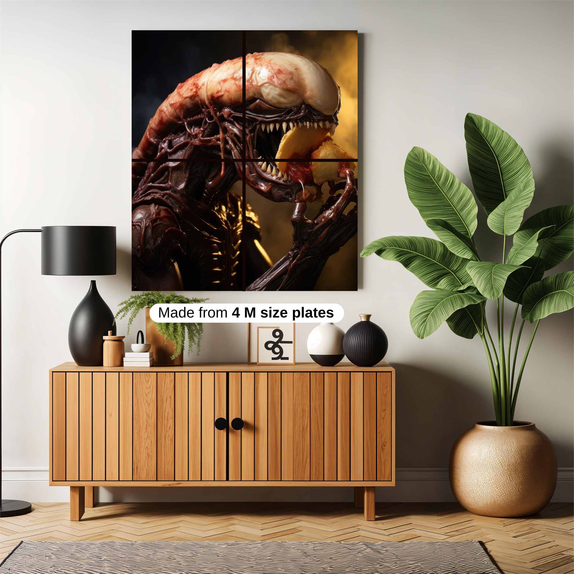 Xenomorph Playful Safe Wall Magnetic / M