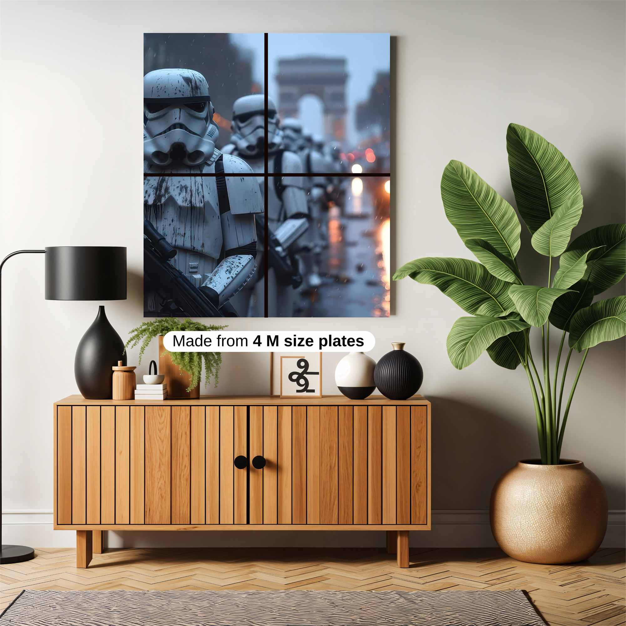 Stormtrooper Parade Safe Wall Magnetic / M