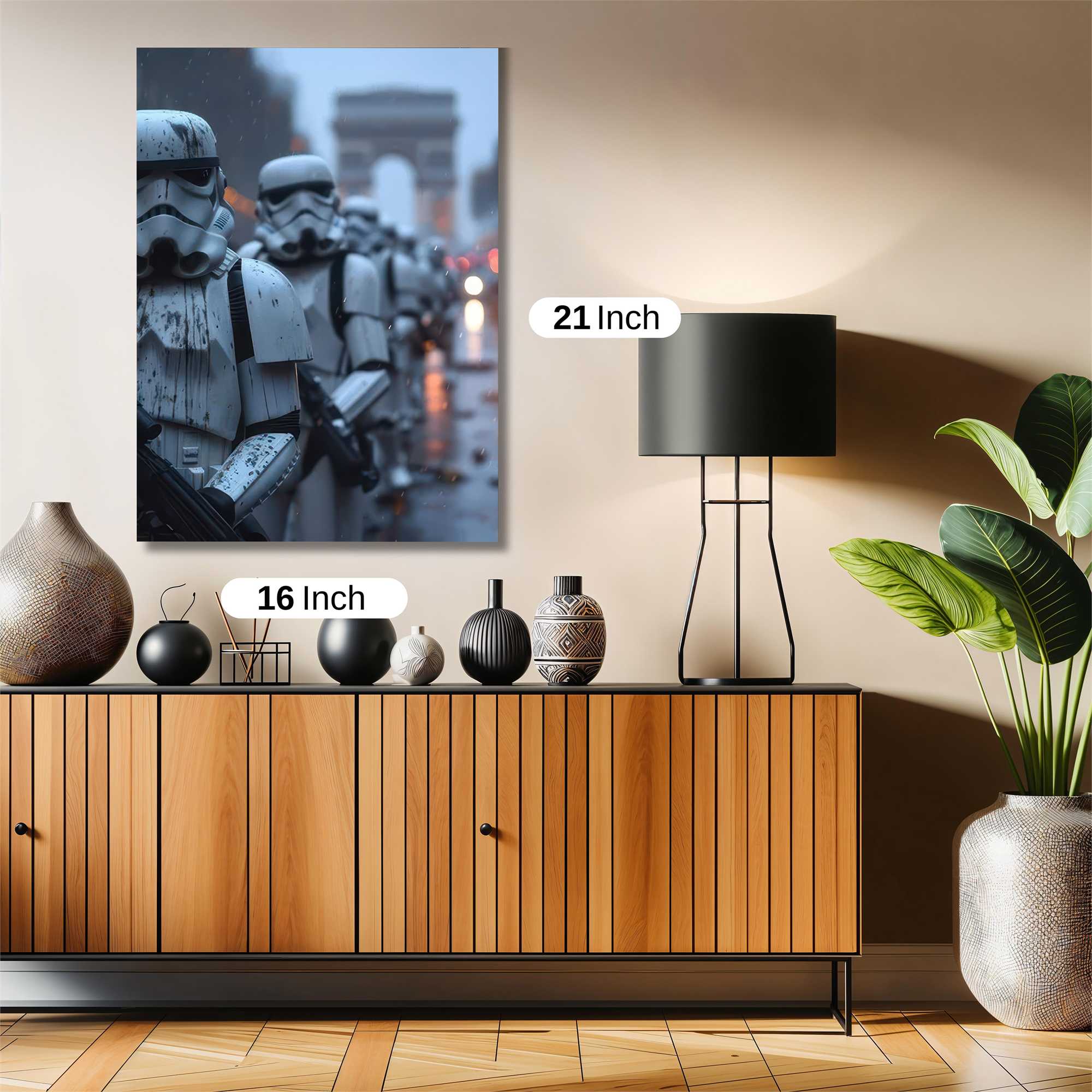 Stormtrooper Parade Safe Wall Magnetic / M