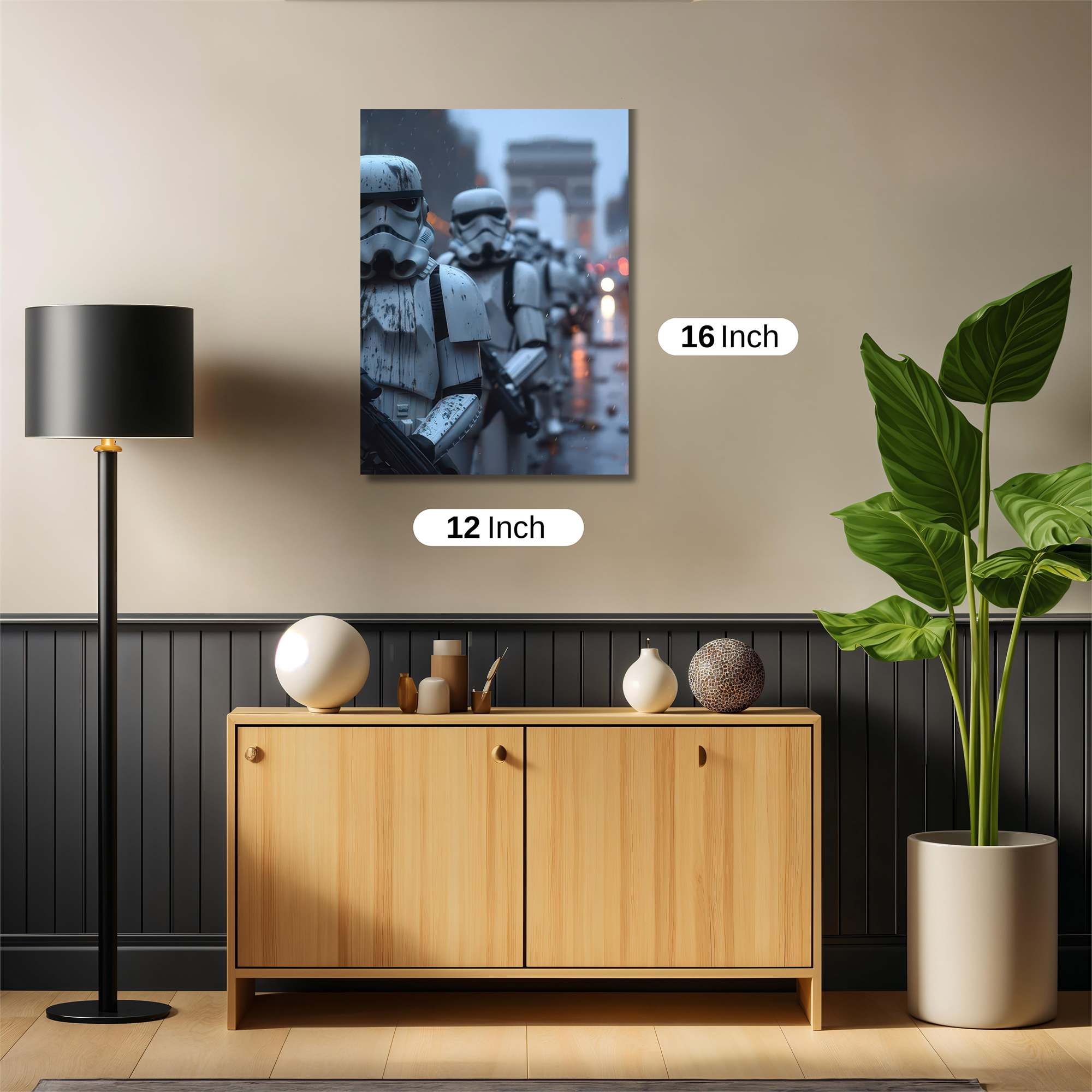 Stormtrooper Parade Safe Wall Magnetic / M