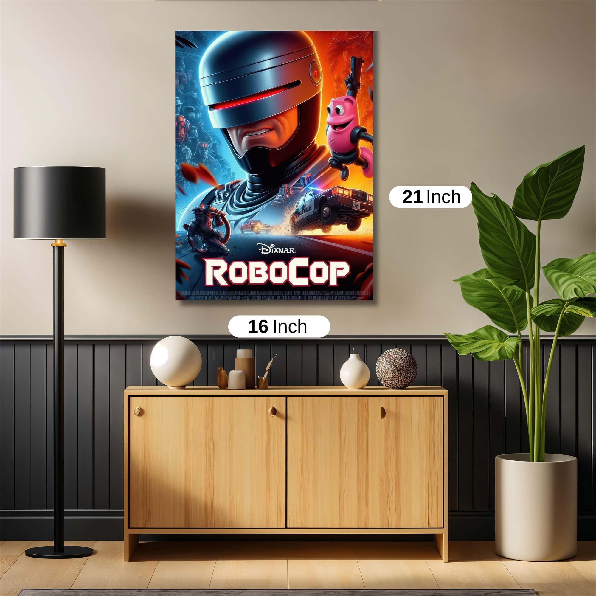 RoboCop Radiant Safe Wall Magnetic / M