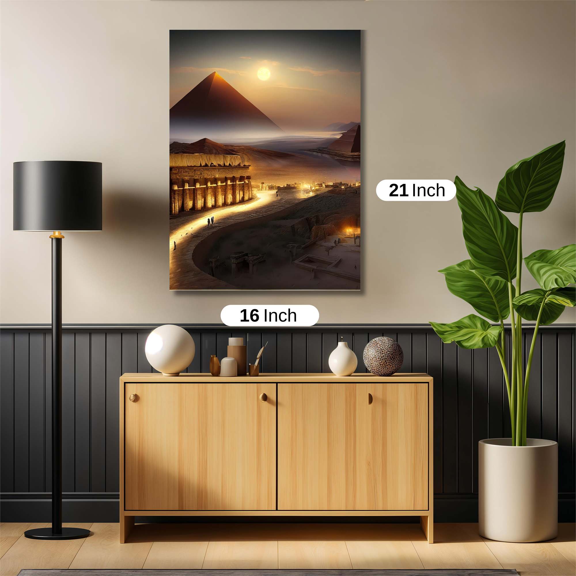 Pyramid Serenity Safe Wall Magnetic / M