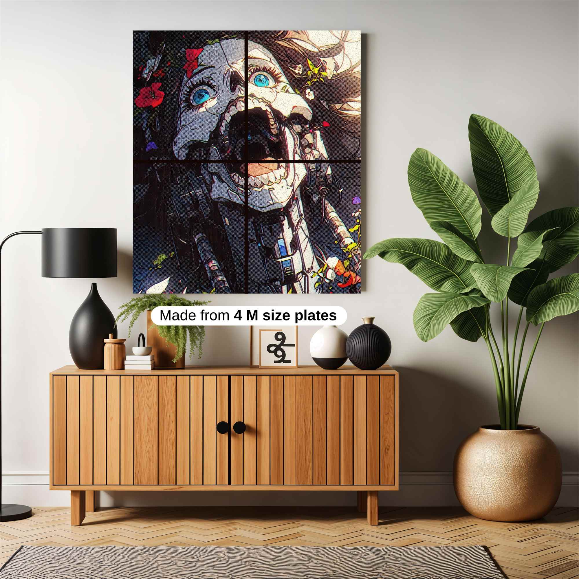 Skull Ecstasy Safe Wall Magnetic / M
