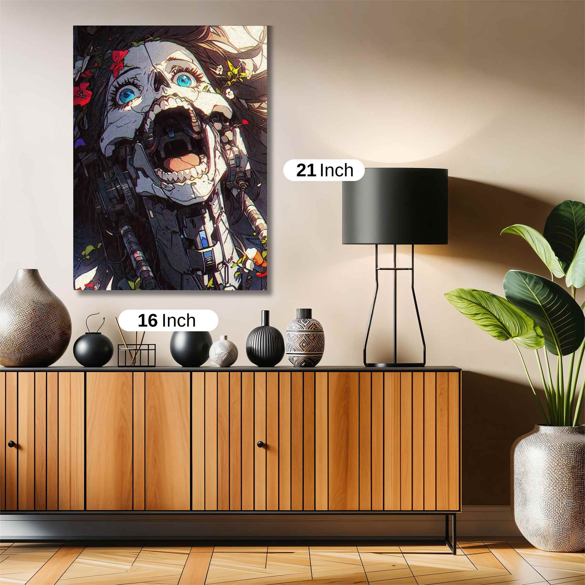 Skull Ecstasy Safe Wall Magnetic / M