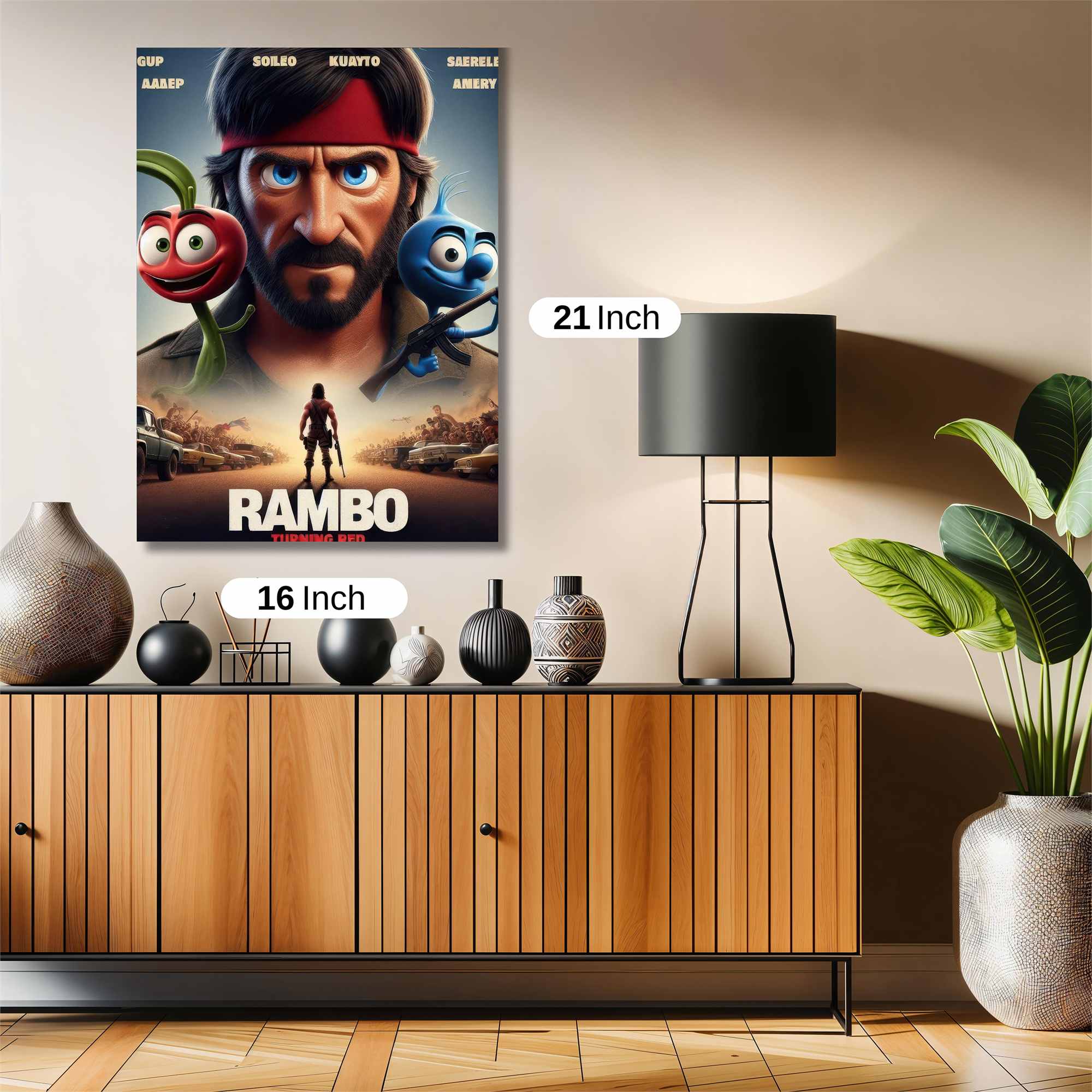 Rambo Redux Safe Wall Magnetic / M