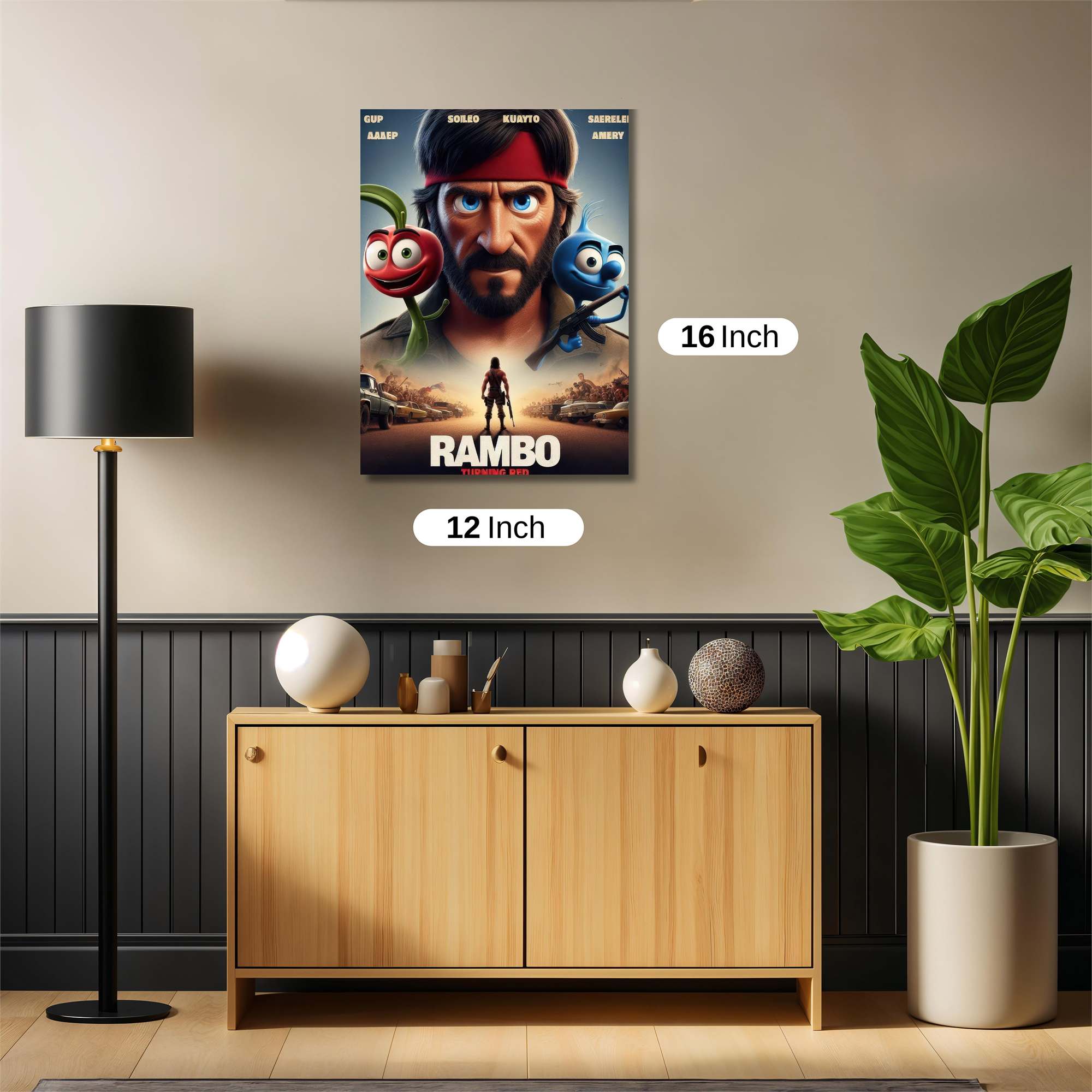 Rambo Redux Safe Wall Magnetic / M