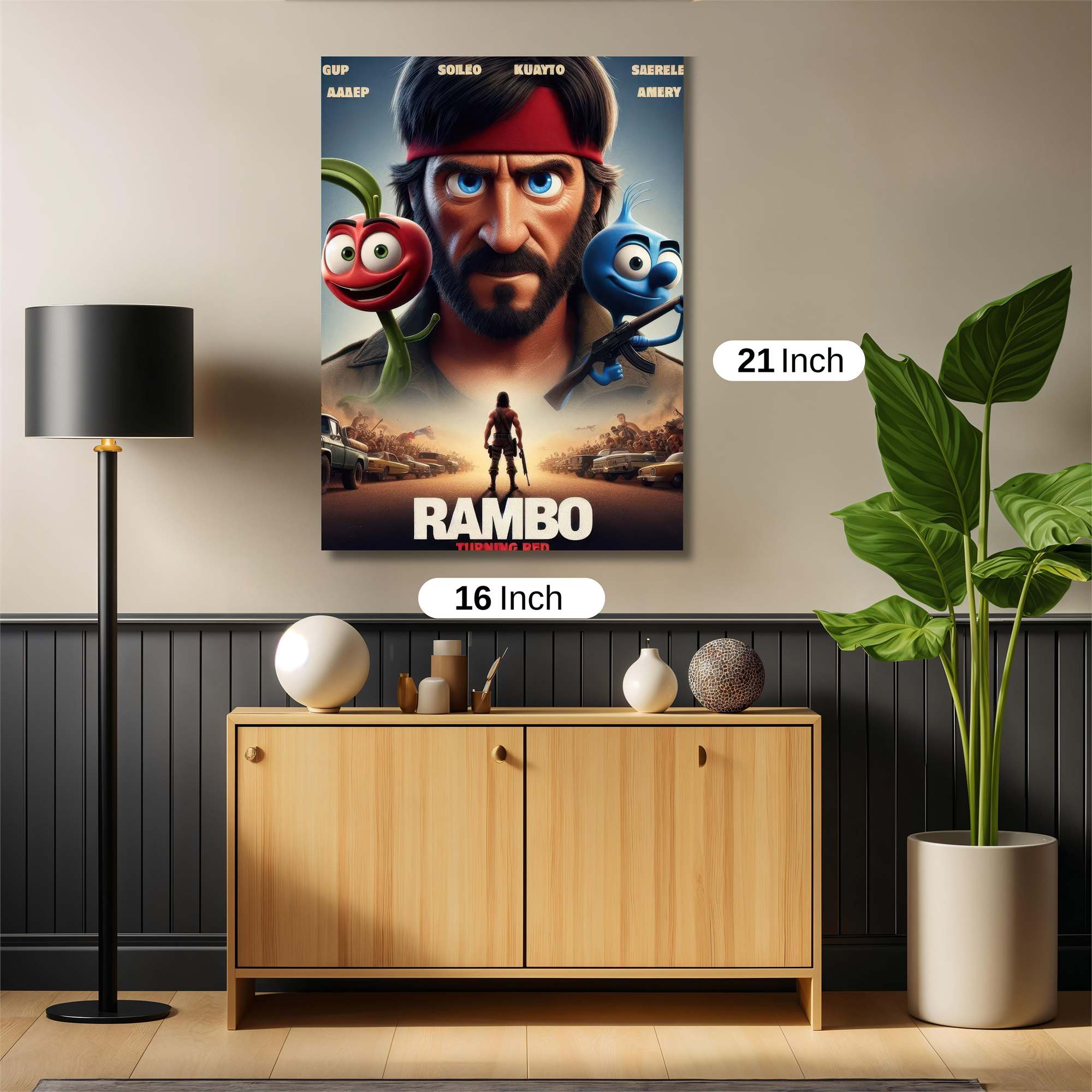 Rambo Redux Safe Wall Magnetic / M