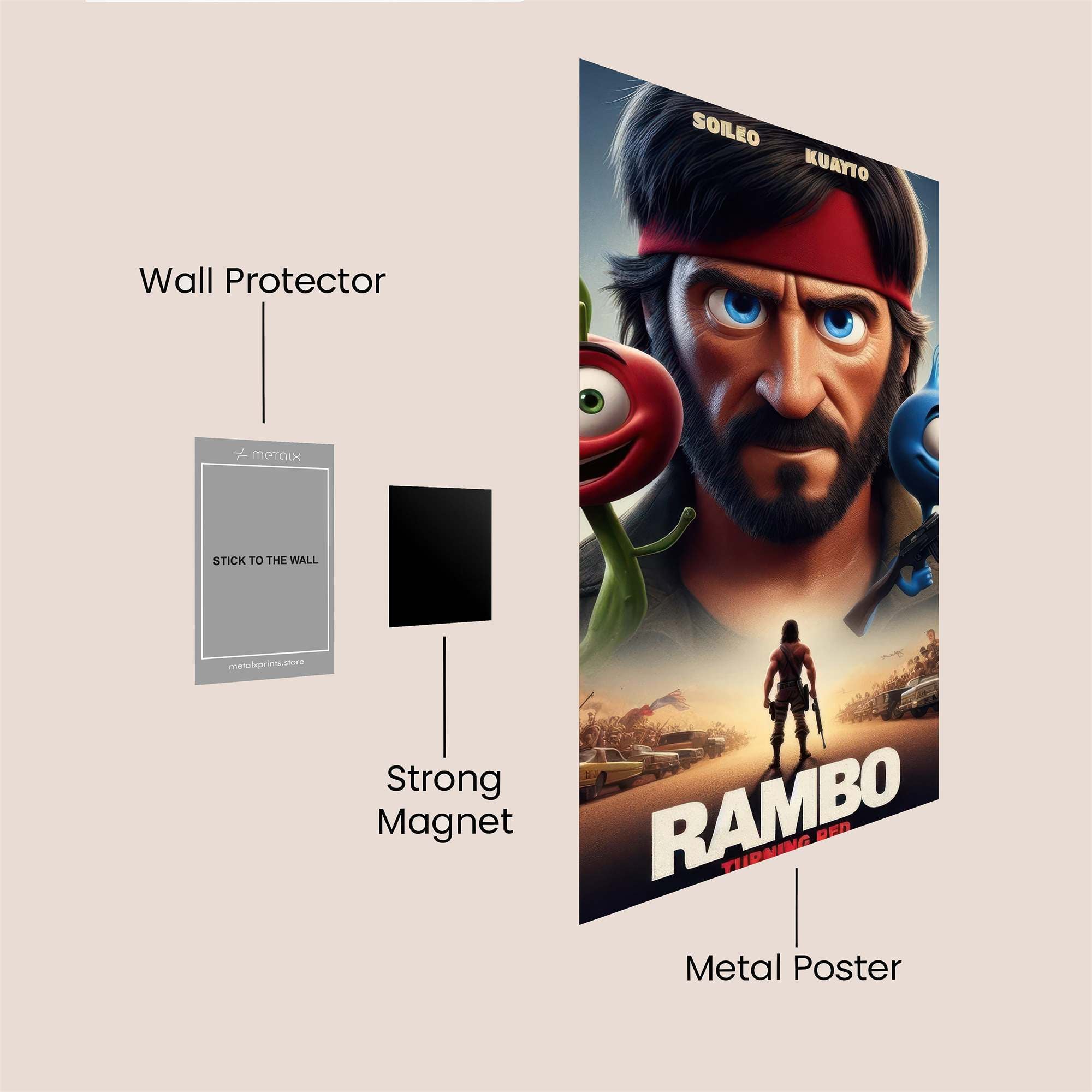 Rambo Redux Safe Wall Magnetic / M