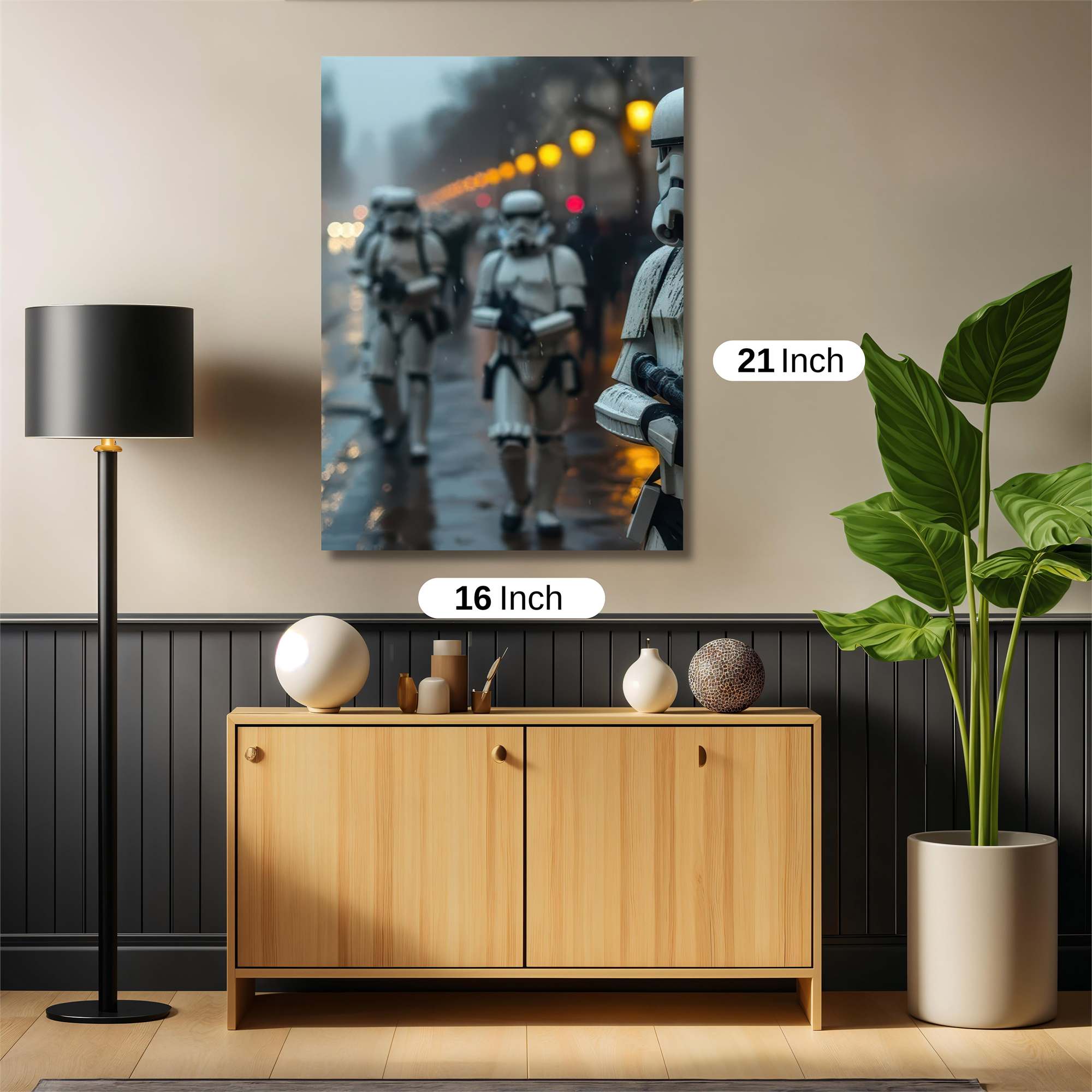 Stormtrooper Serenity Safe Wall Magnetic / M