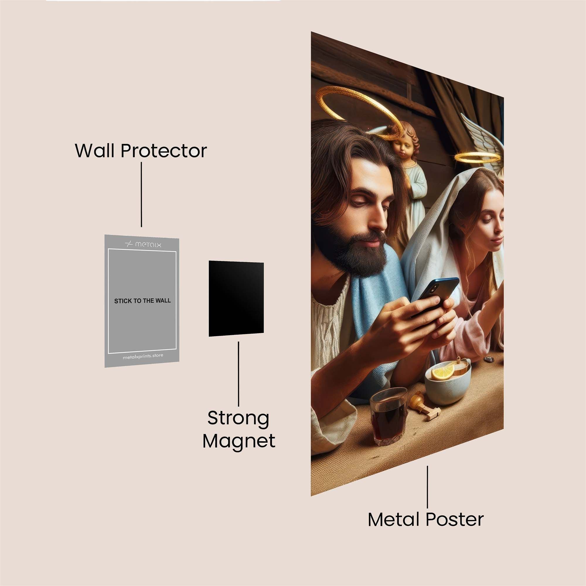 Divine Distraction Safe Wall Magnetic / M