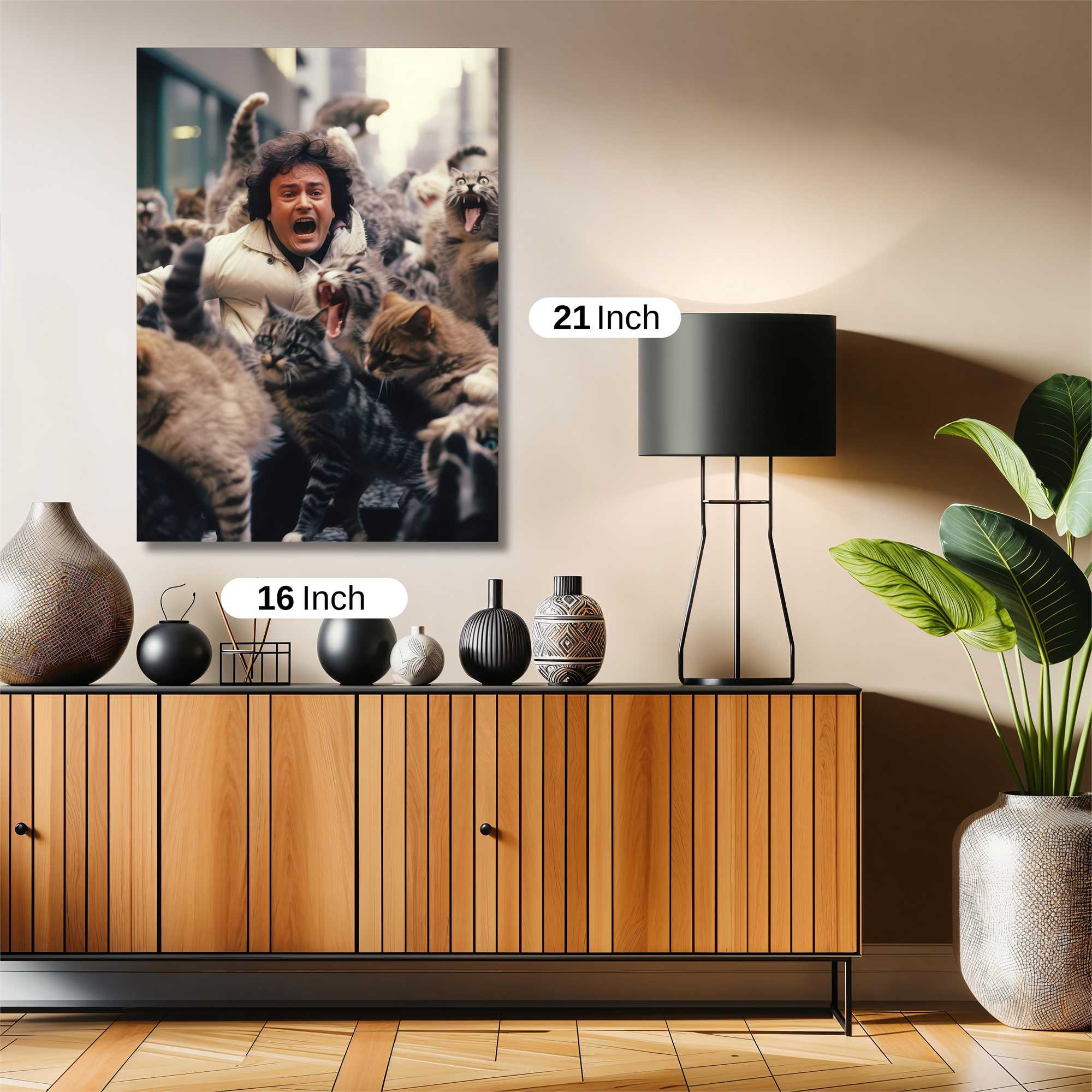 Cat Chaos Safe Wall Magnetic / M