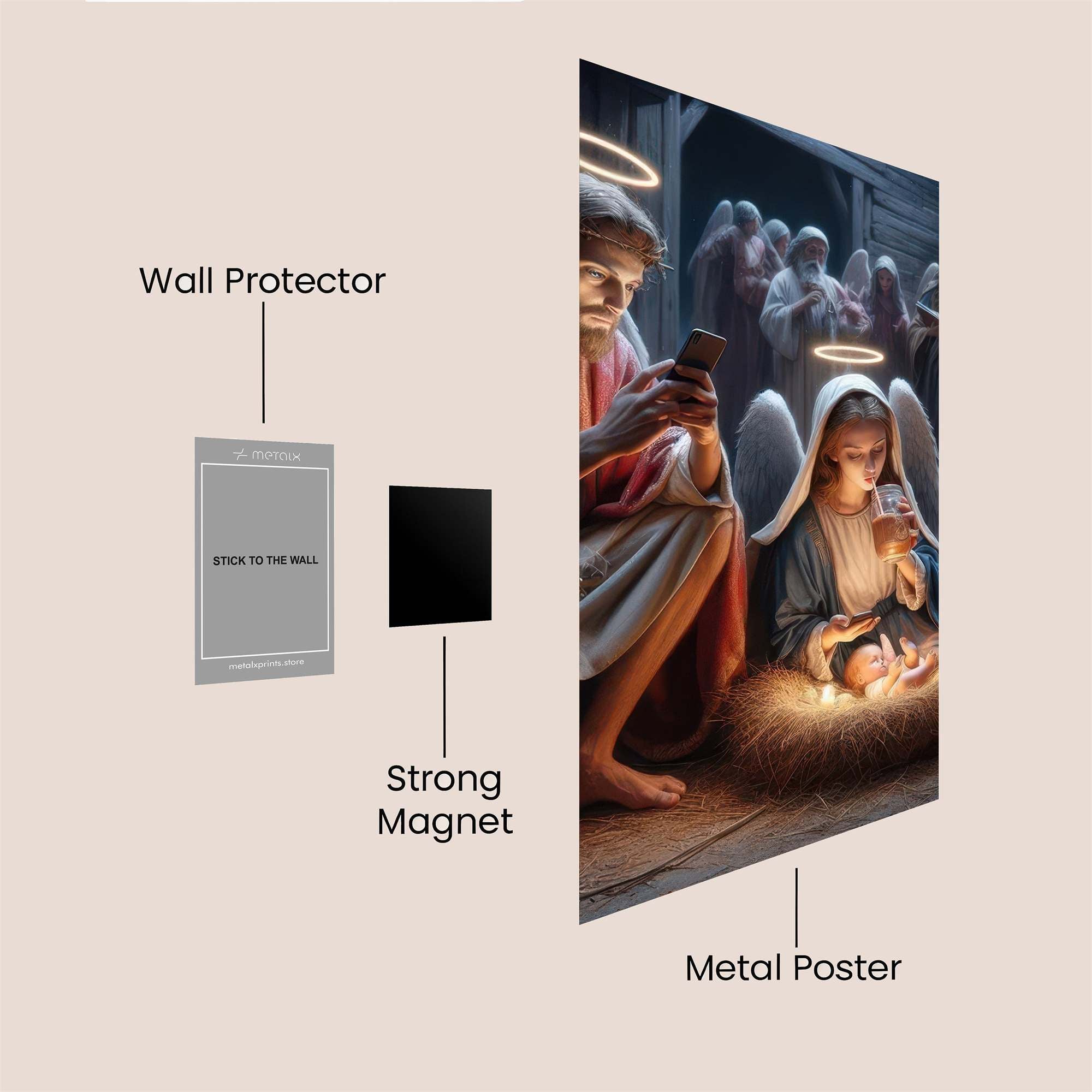 Divine Distraction Safe Wall Magnetic / M