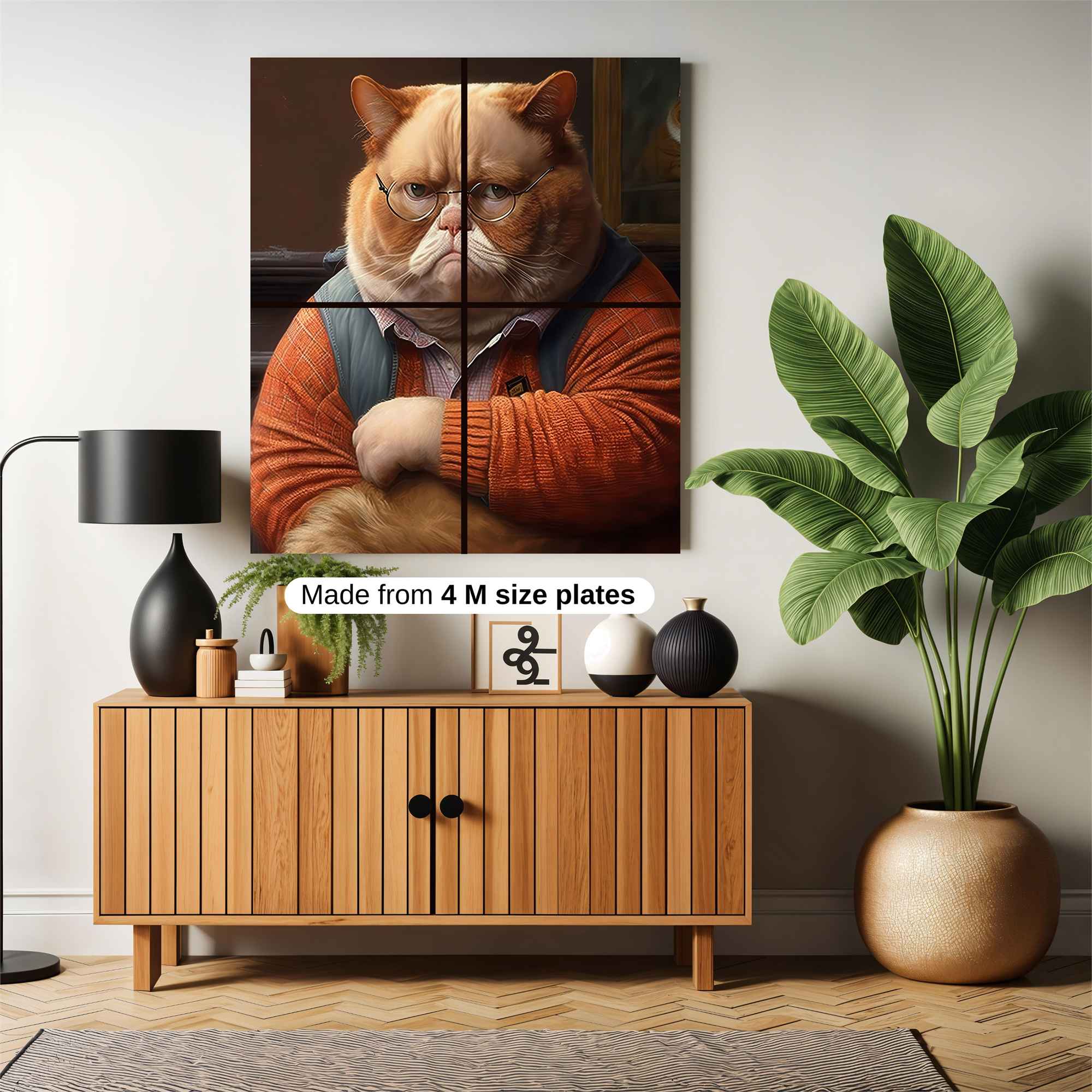 Professor Pensive Safe Wall Magnetic / M
