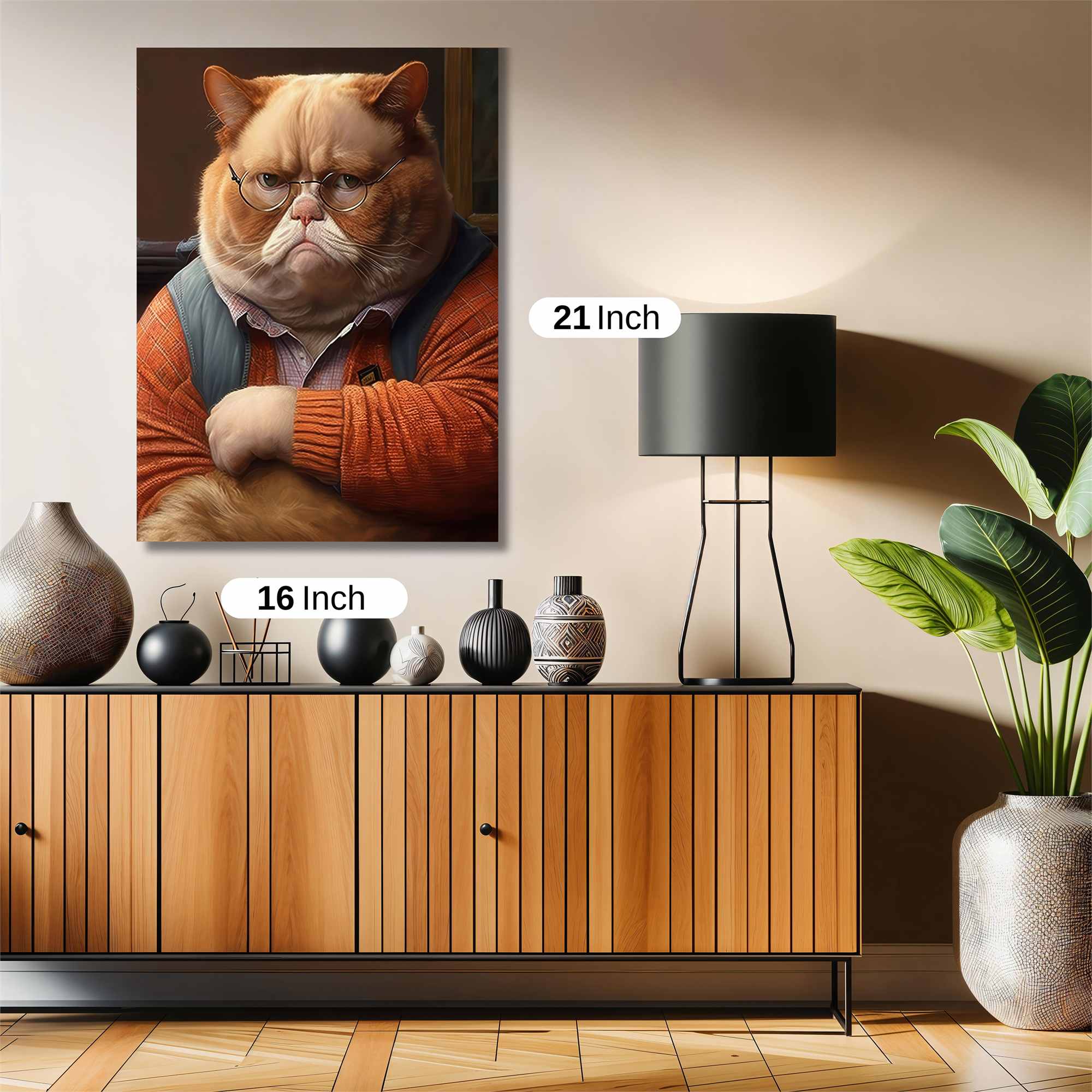 Professor Pensive Safe Wall Magnetic / M