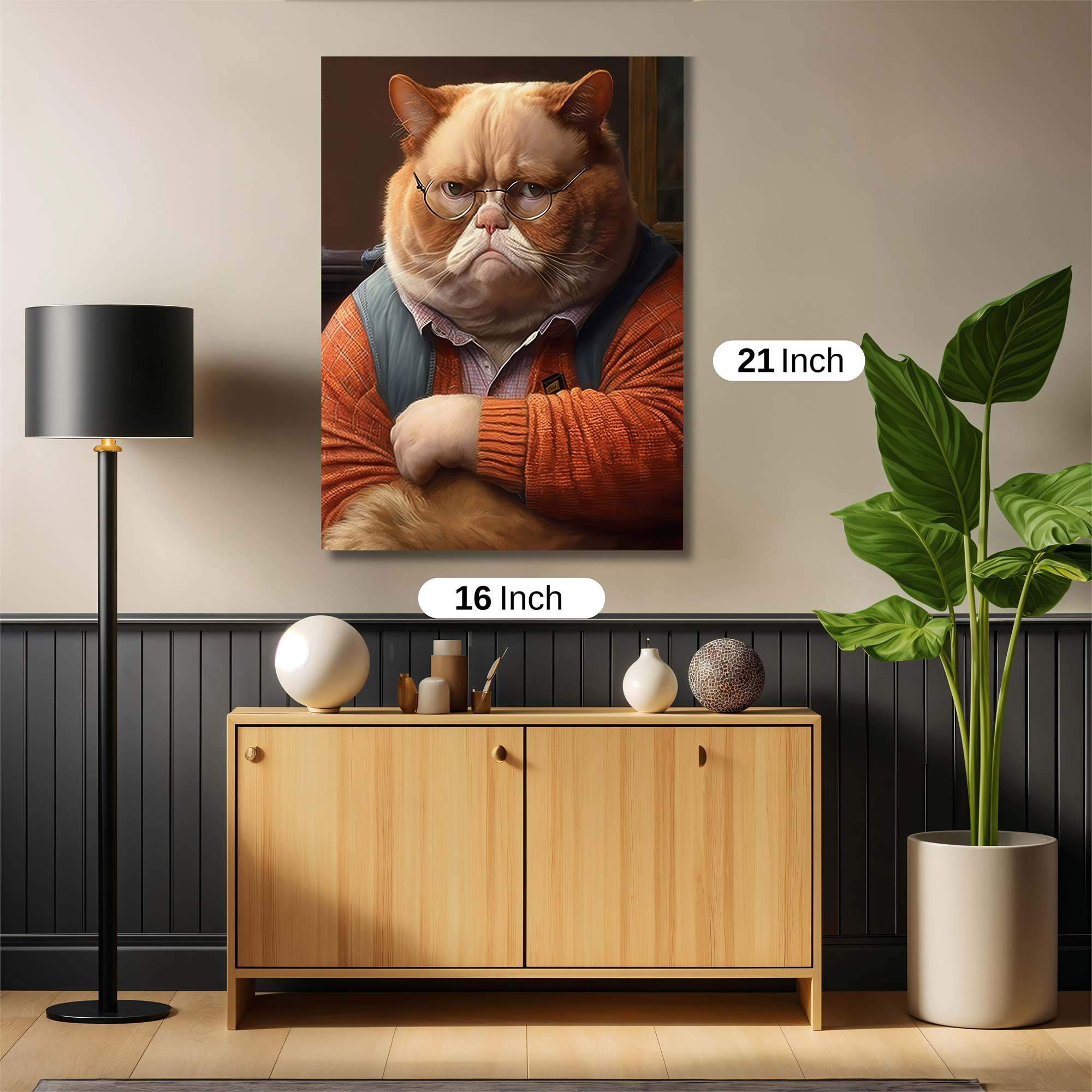 Professor Pensive Safe Wall Magnetic / M