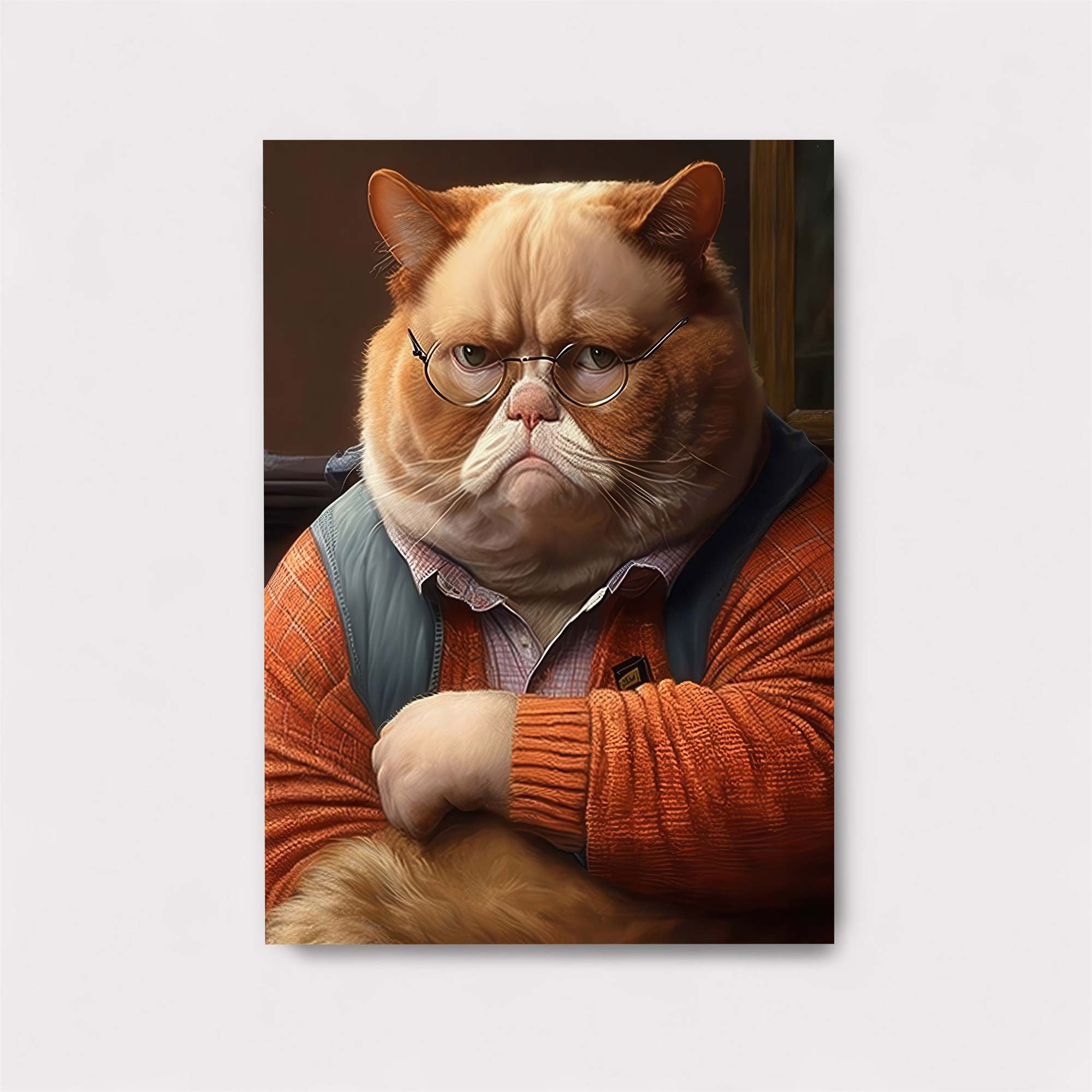 Professor Pensive Safe Wall Magnetic / M