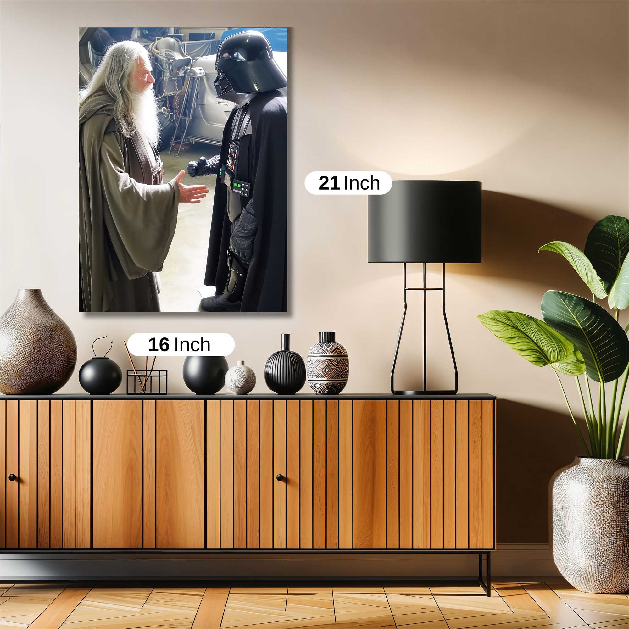 Gandalf-Meets Safe Wall Magnetic / M