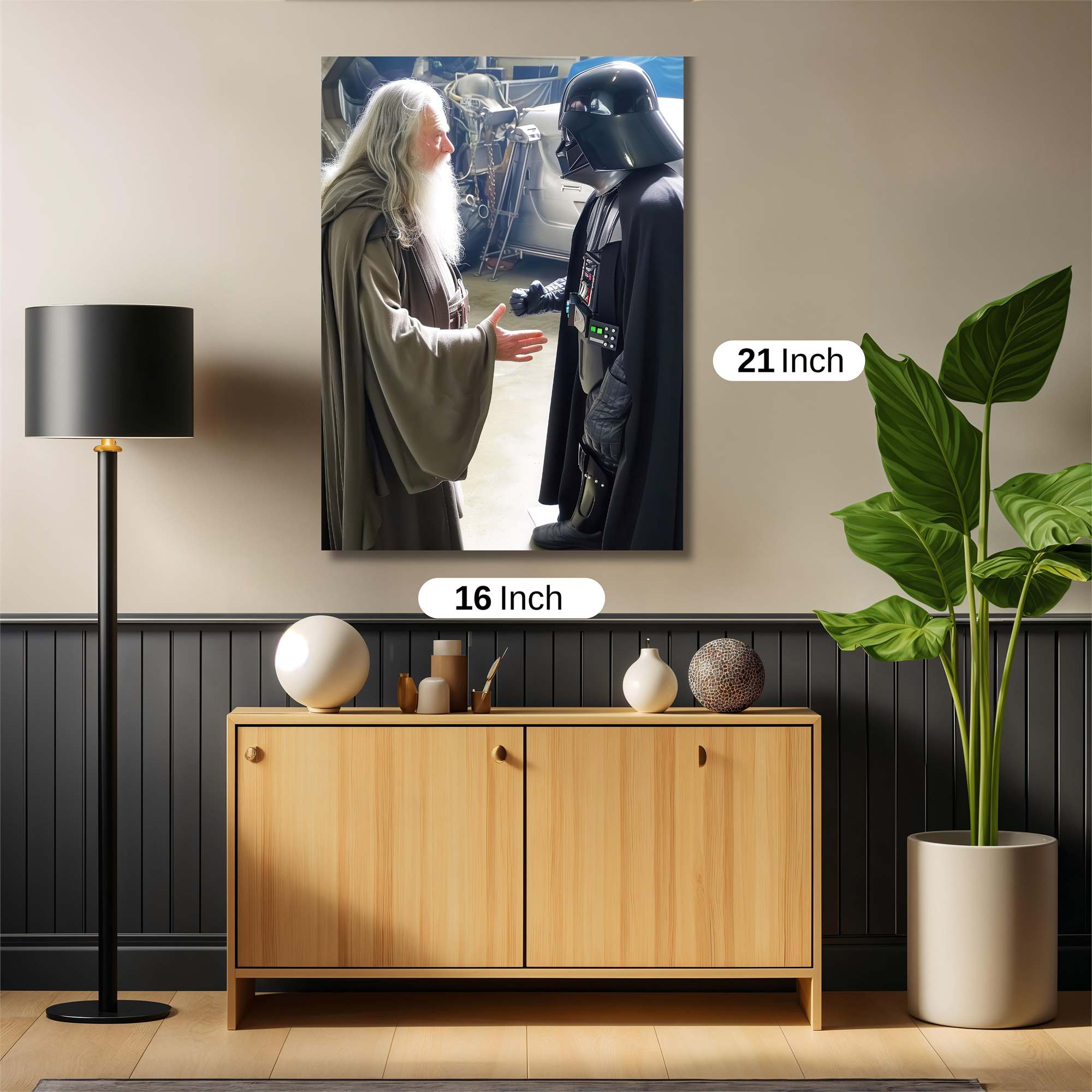 Gandalf-Meets Safe Wall Magnetic / M
