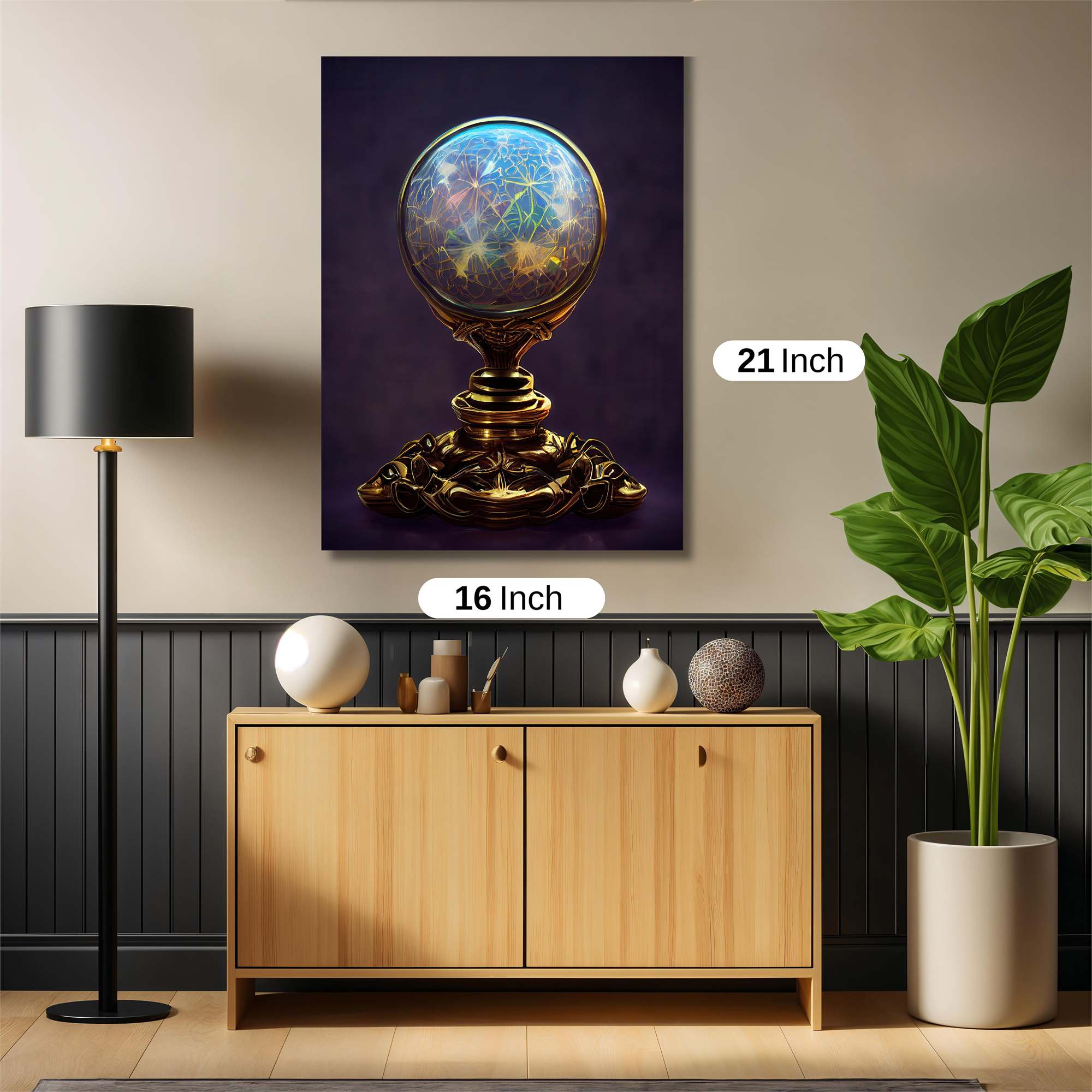 Crystal Enigma Safe Wall Magnetic / M