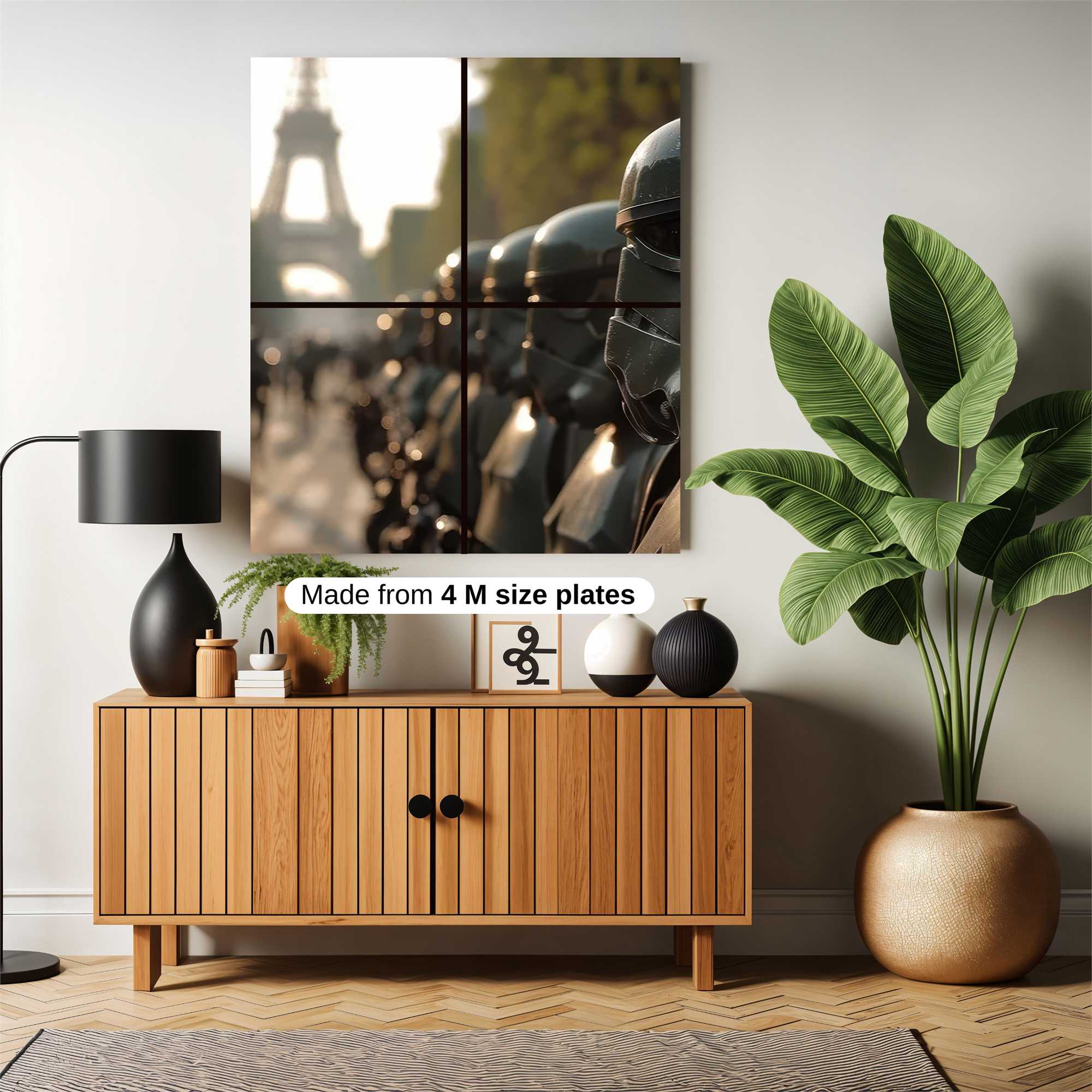 Paris Invasion Safe Wall Magnetic / M