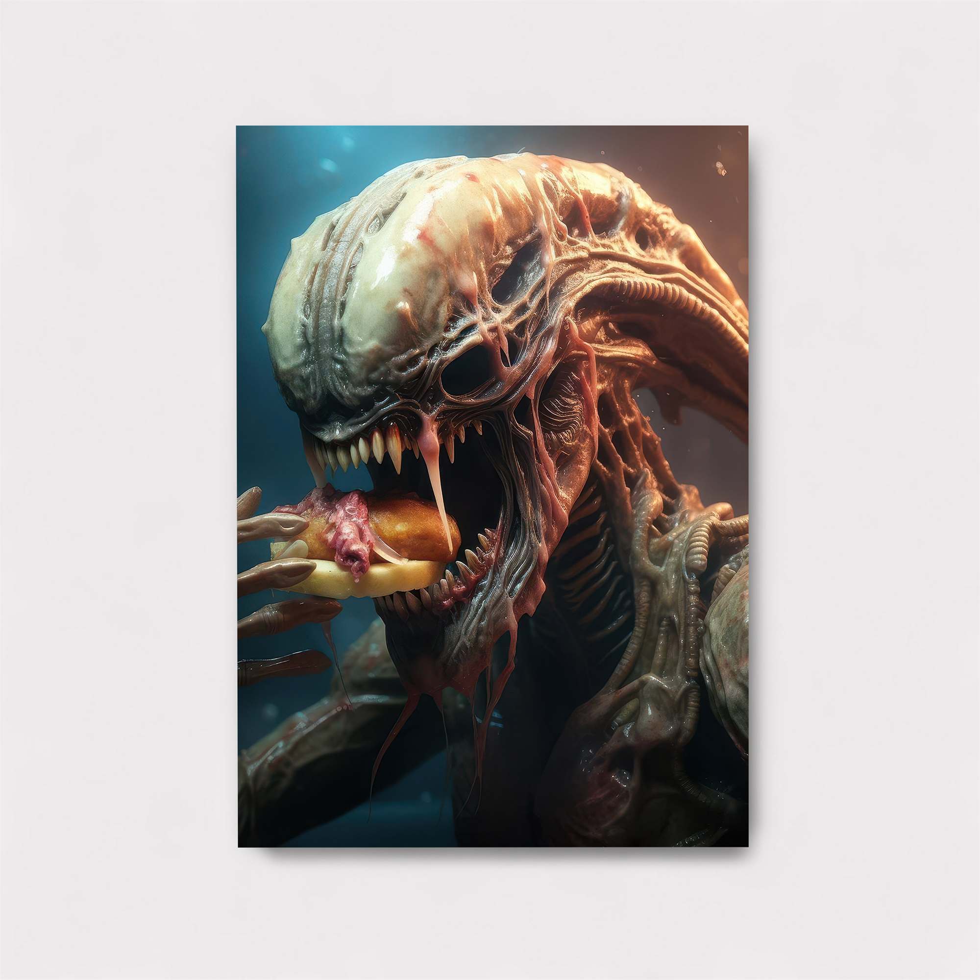 Xenomorph Feast Safe Wall Magnetic / M
