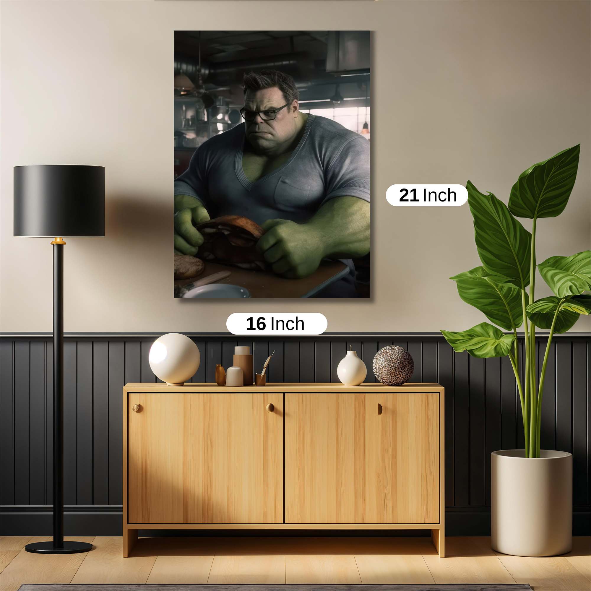 Hulk Famished Safe Wall Magnetic / M
