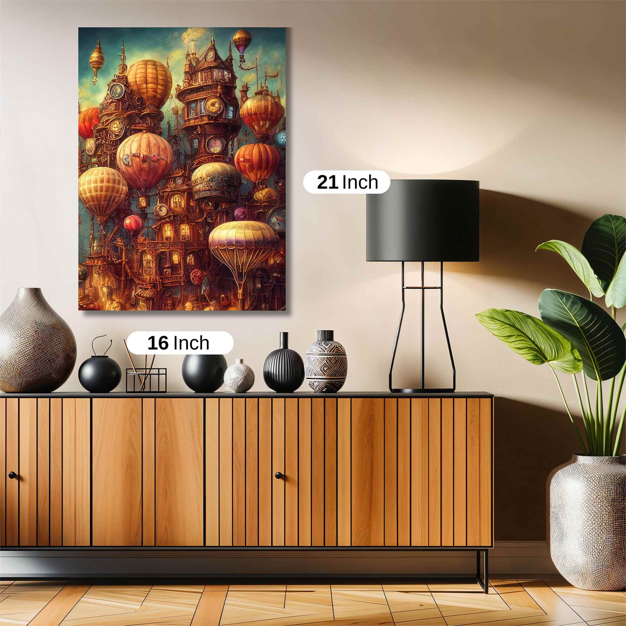 Steampunk Whimsy Safe Wall Magnetic / M