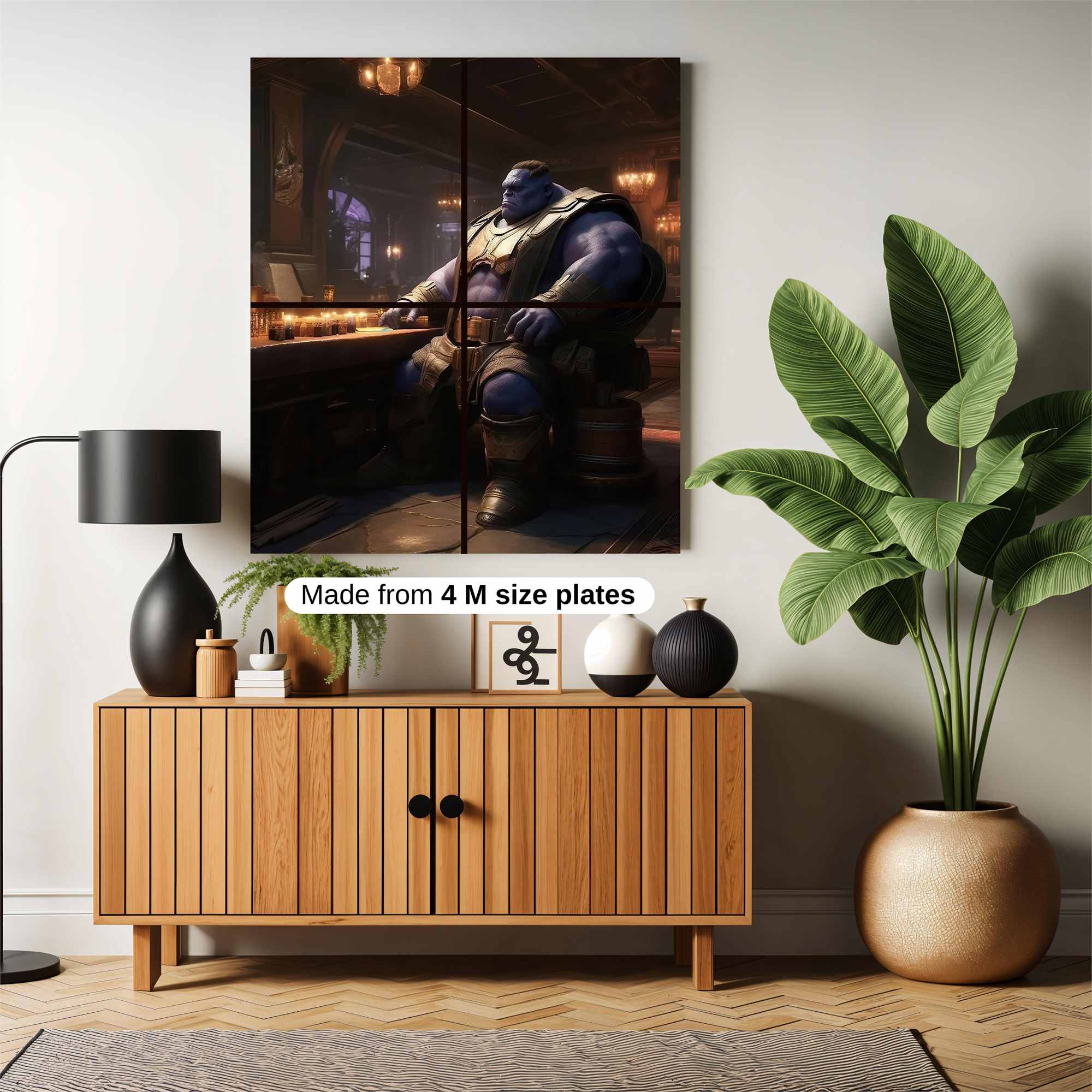 Thanos Pensive Safe Wall Magnetic / M