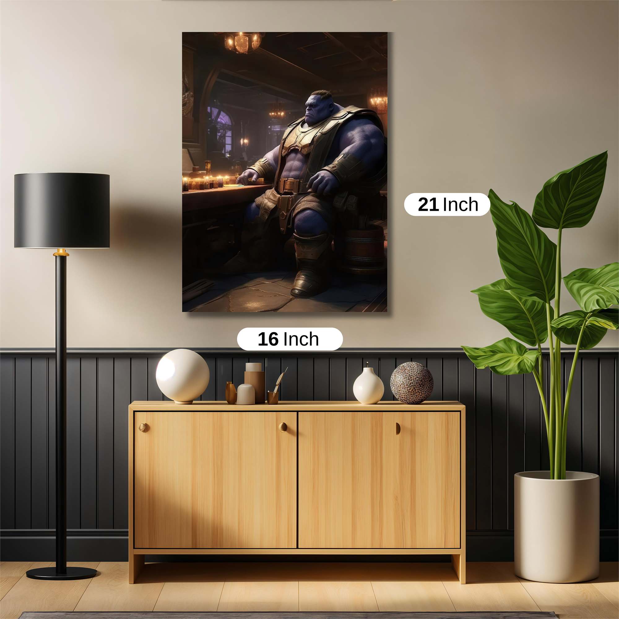 Thanos Pensive Safe Wall Magnetic / M